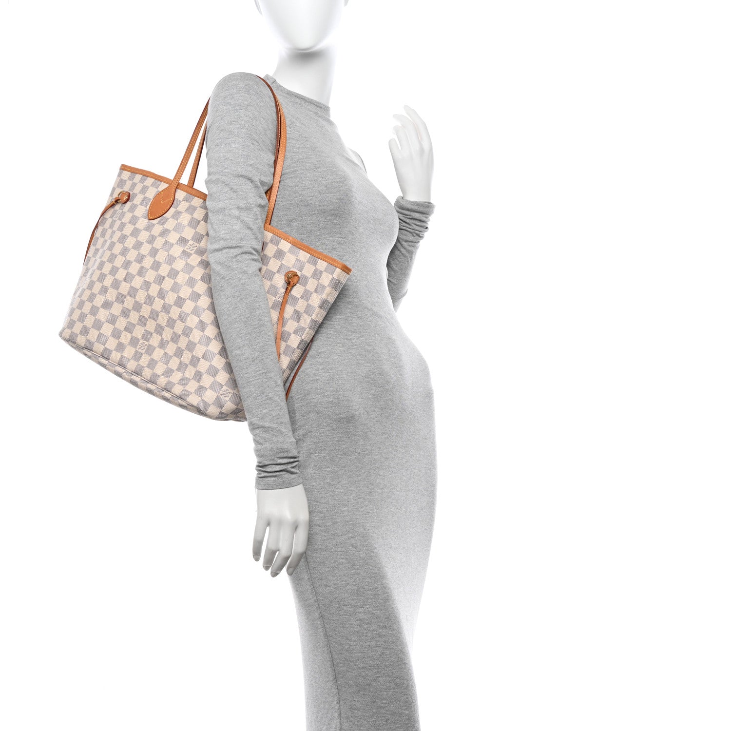 Louis Vuitton Damier Azur Neo Neverfull MM 2 of 12