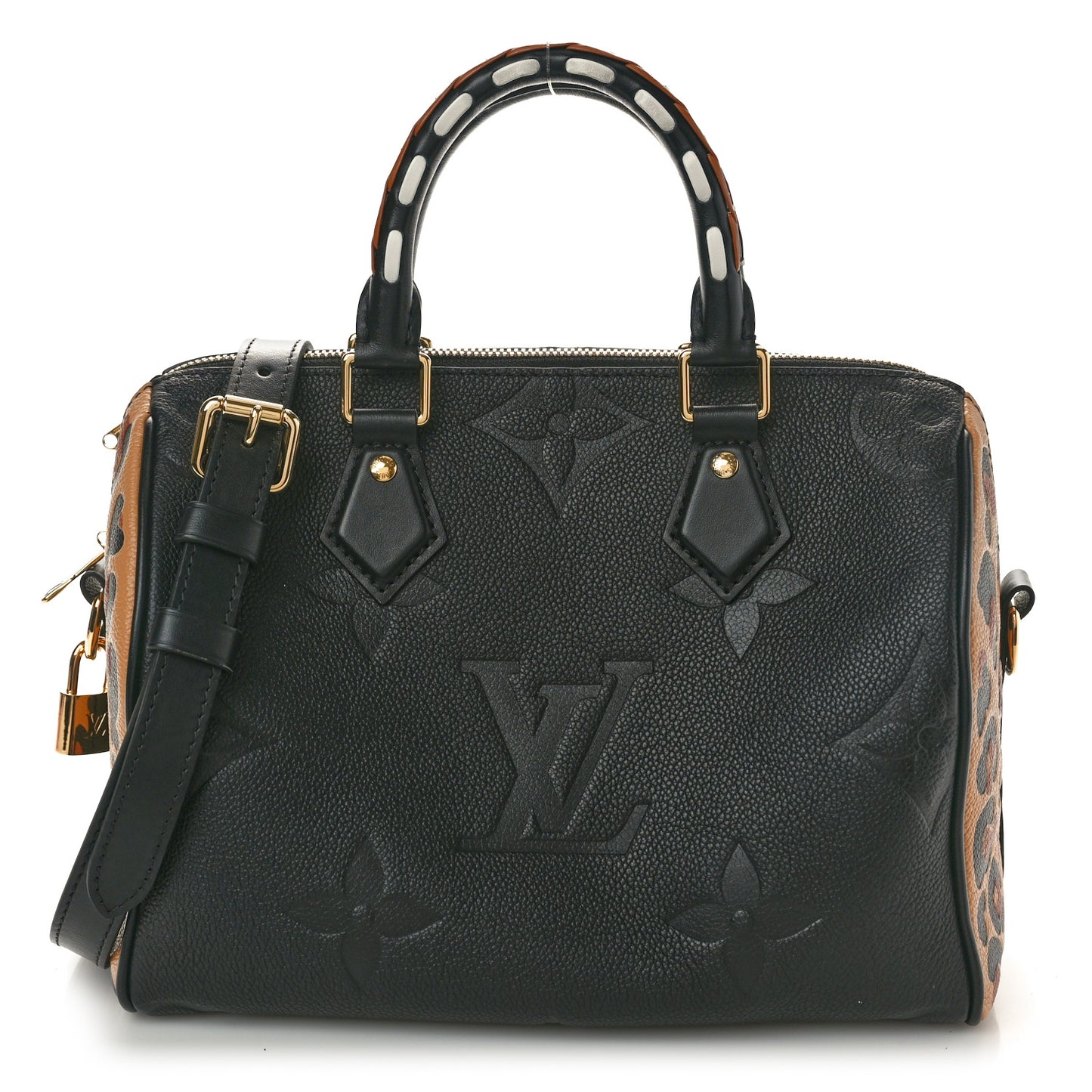 Empreinte Monogram Giant Wild At Heart Speedy Bandouliere 25 Black