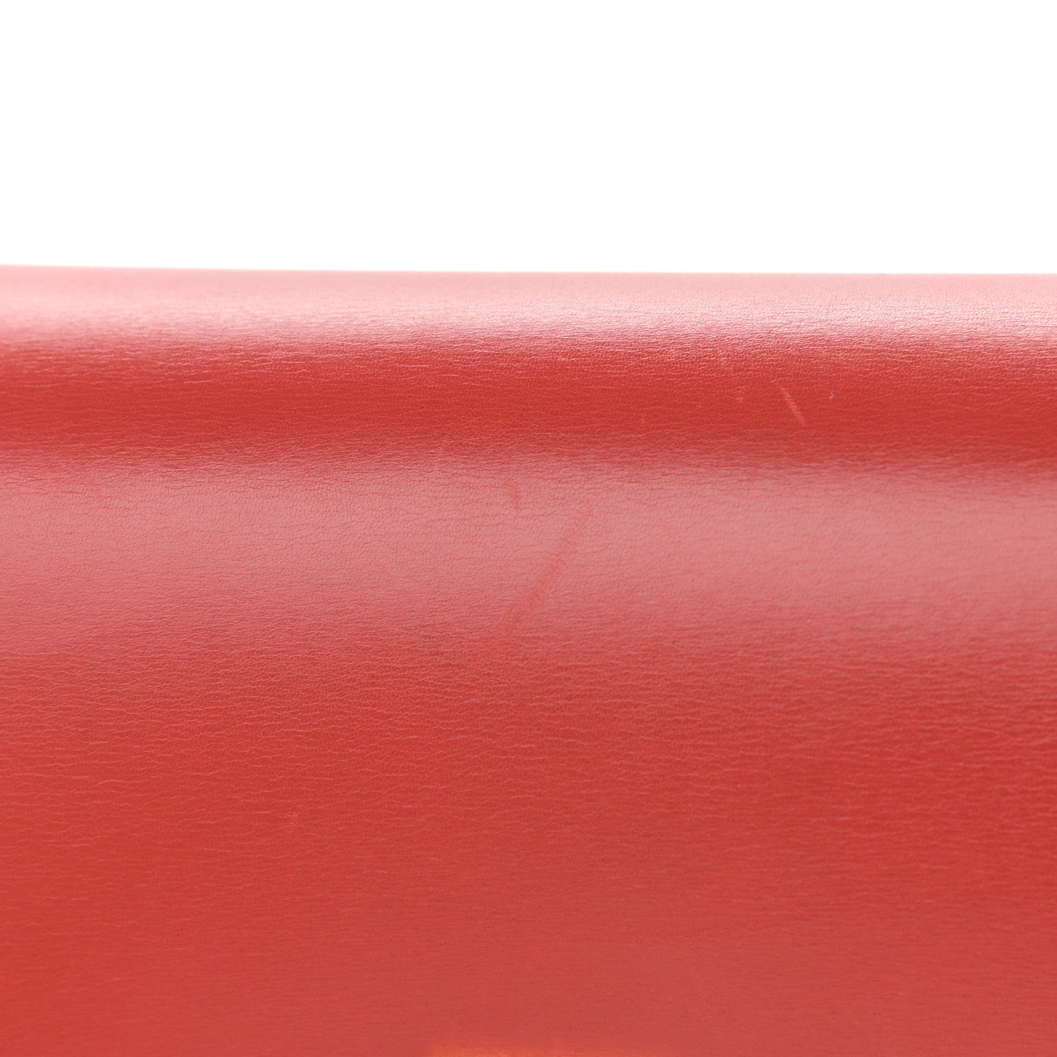 Celine Box Calfskin Medium Classic Box Flap Bag Red 14 of 16