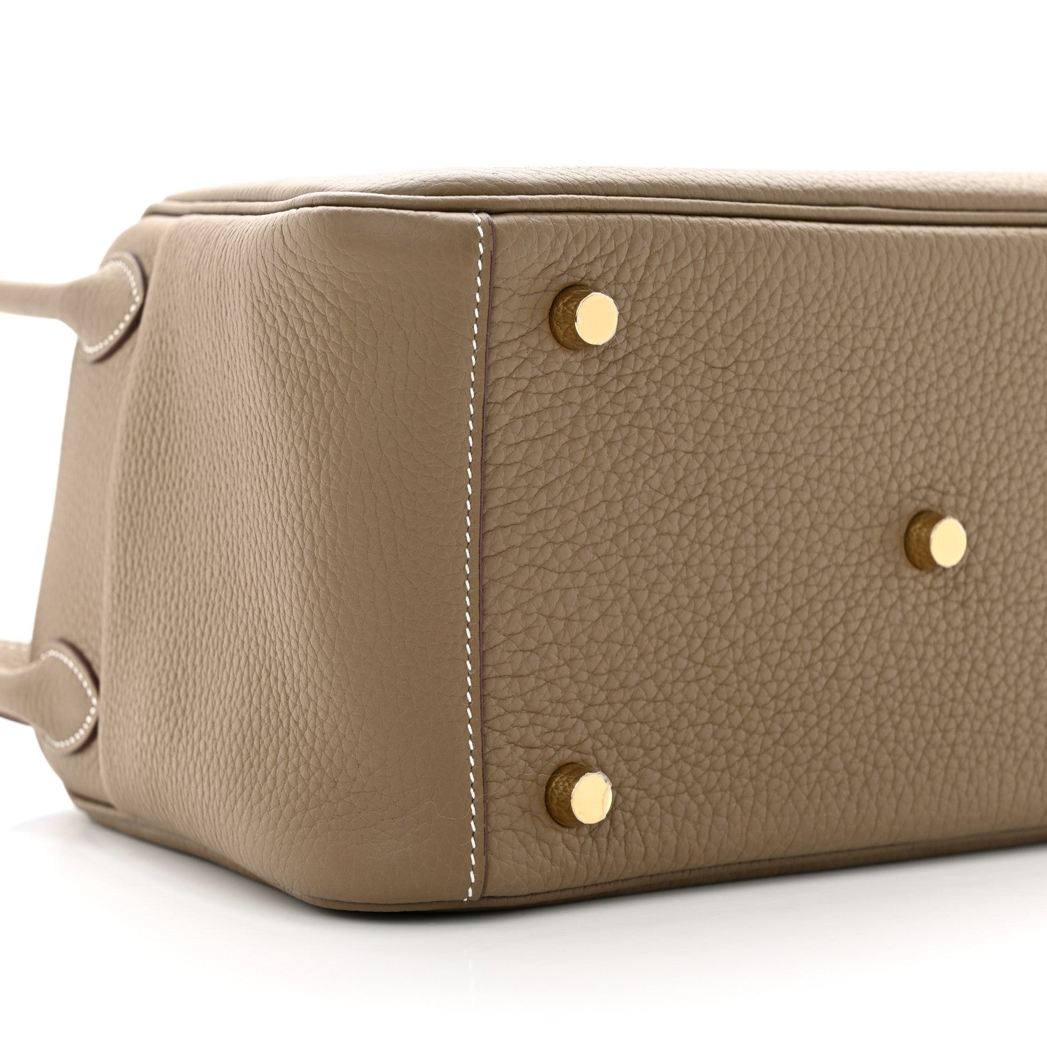 Hermes Taurillon Clemence Lindy 26 Etoupe 9 of 11