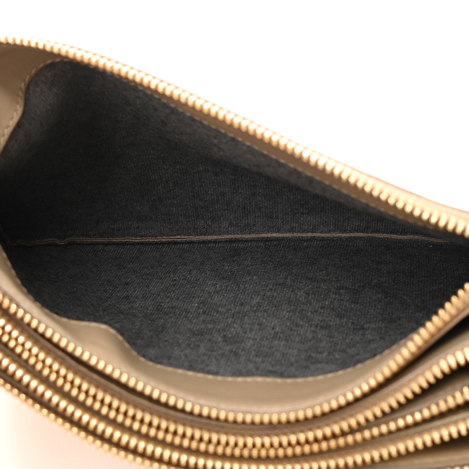 Celine Lambskin Small Trio Crossbody Bag Beige 5 of 16