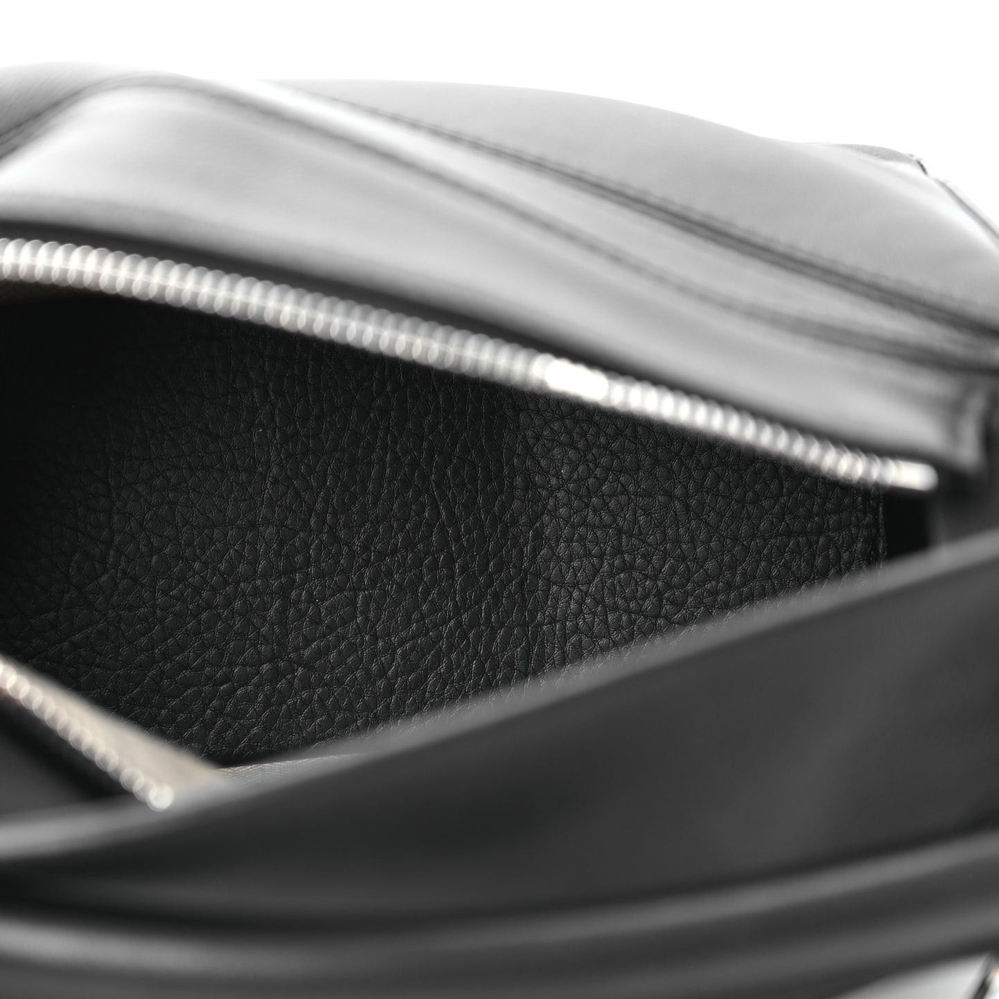 Calfskin Small Puzzle Bag Black