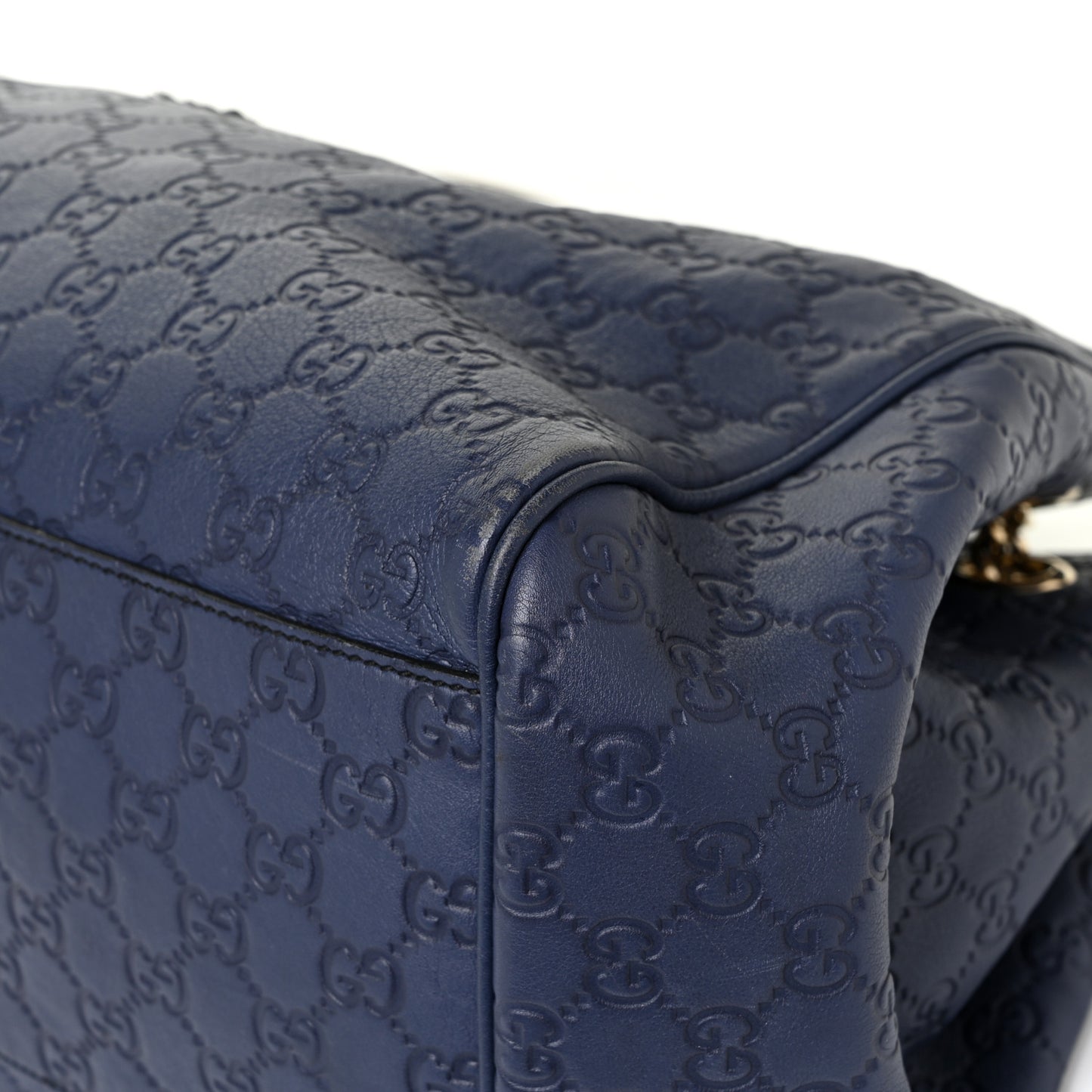 Guccissima Medium Emily Shoulder Bag Blue