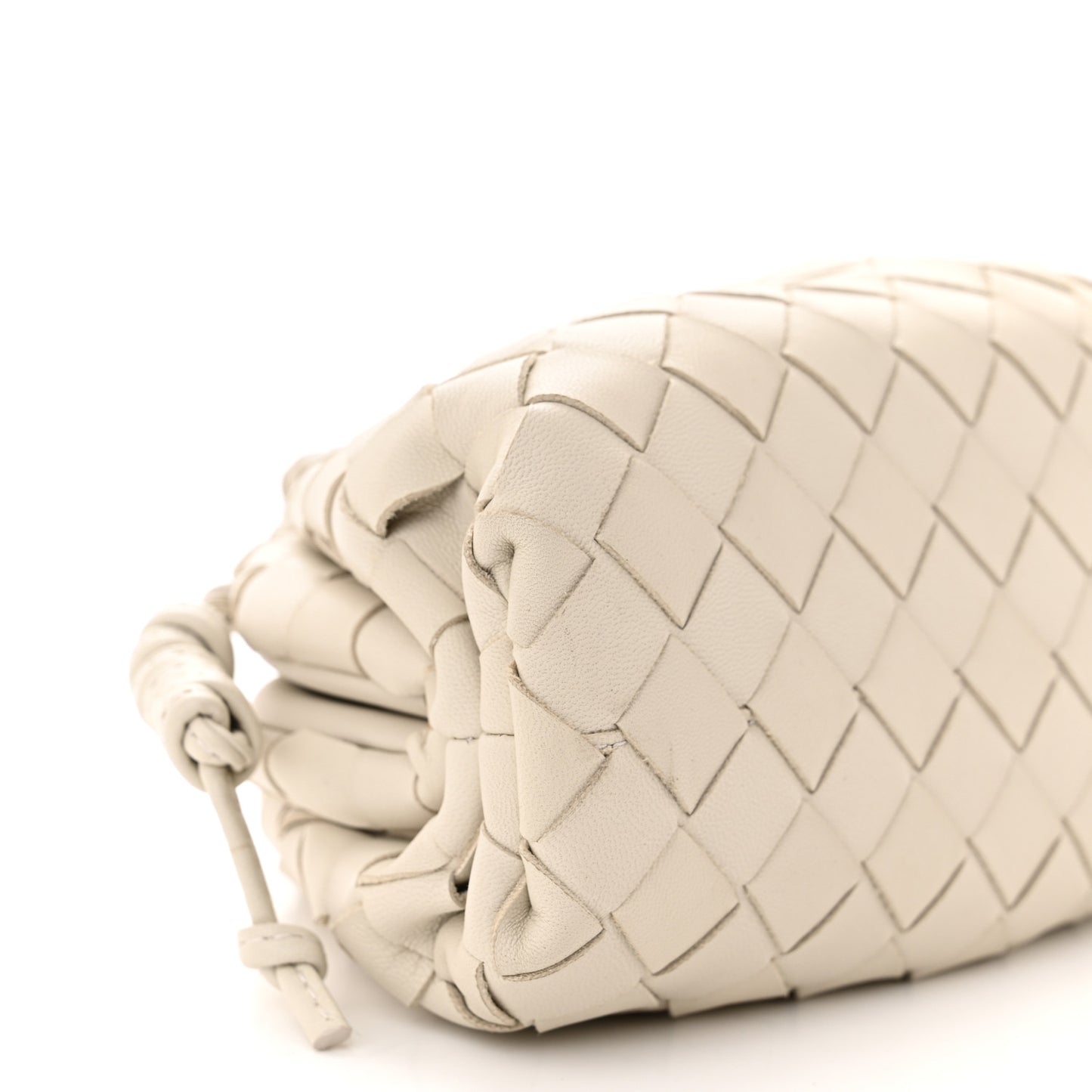 Nappa Intrecciato The Mini Pouch Chalk