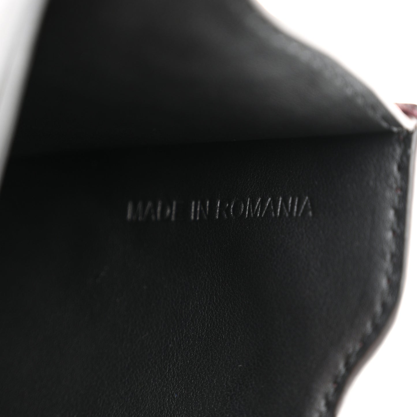 Calfskin Monogram Embossed TB Bag Oxblood