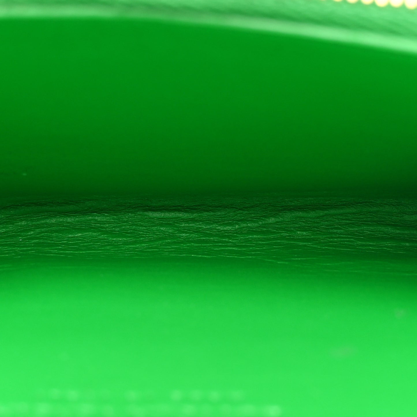 Nappa Maxi Intrecciato Compact Wallet Grass