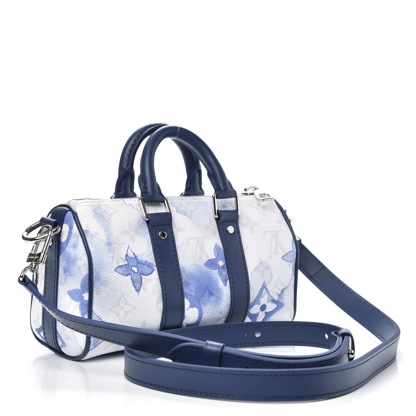 Monogram Watercolor Keepall XS Blue