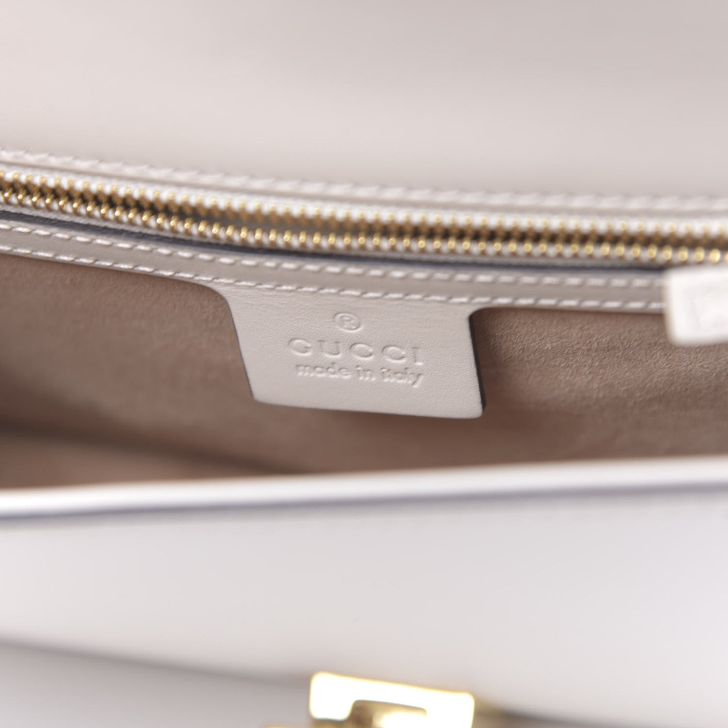 Calfskin Sylvie Belt Bag Off White