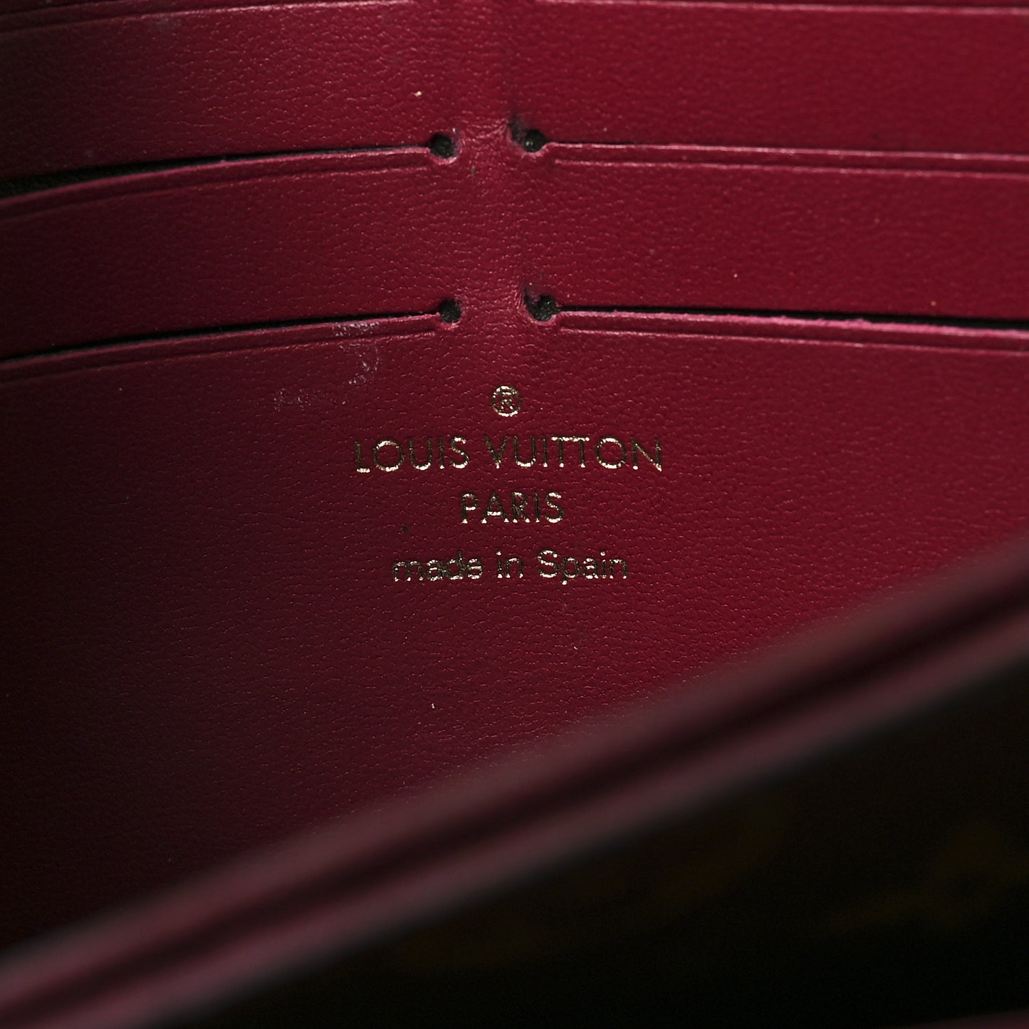 Monogram Flore Wallet Fuchsia