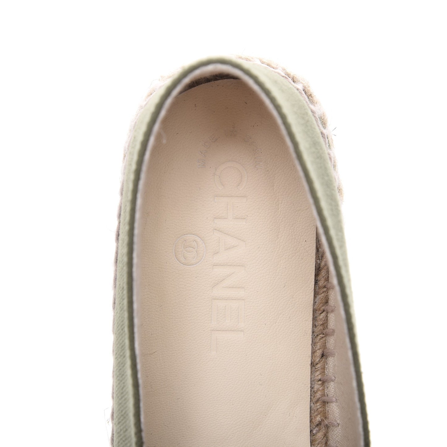 Fabric Camellia CC Espadrilles 41 Khaki