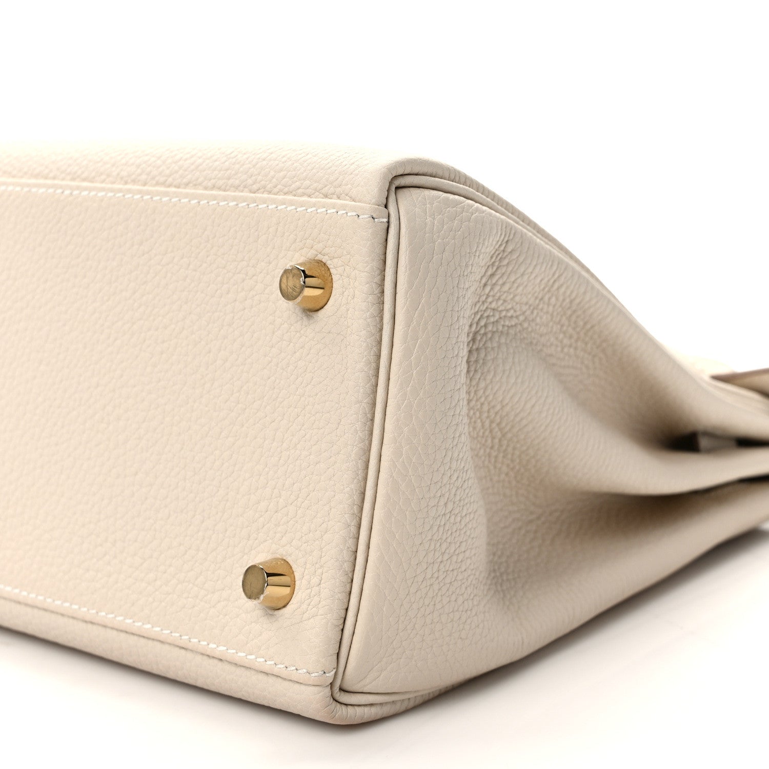 Hermes Togo Kelly Retourne 28 Craie 10 of 12