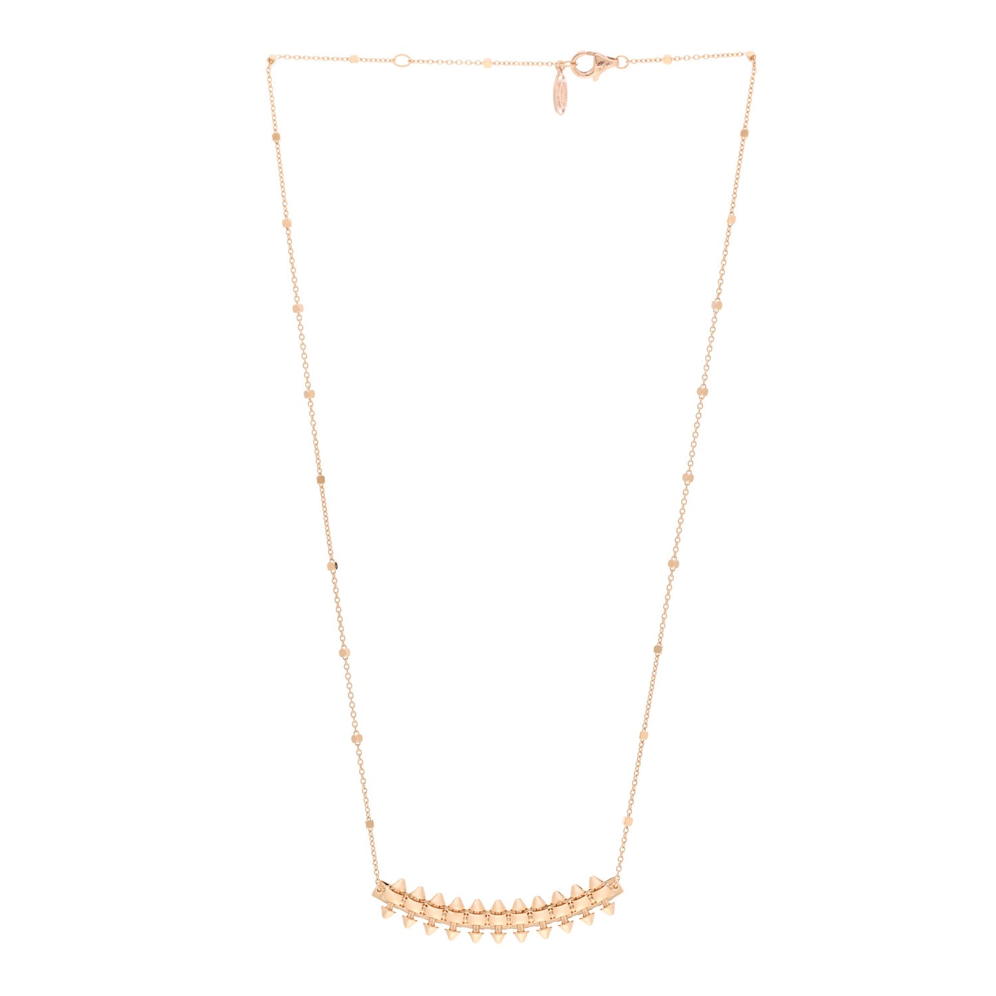18K Pink Gold Medium Clash de Cartier Necklace