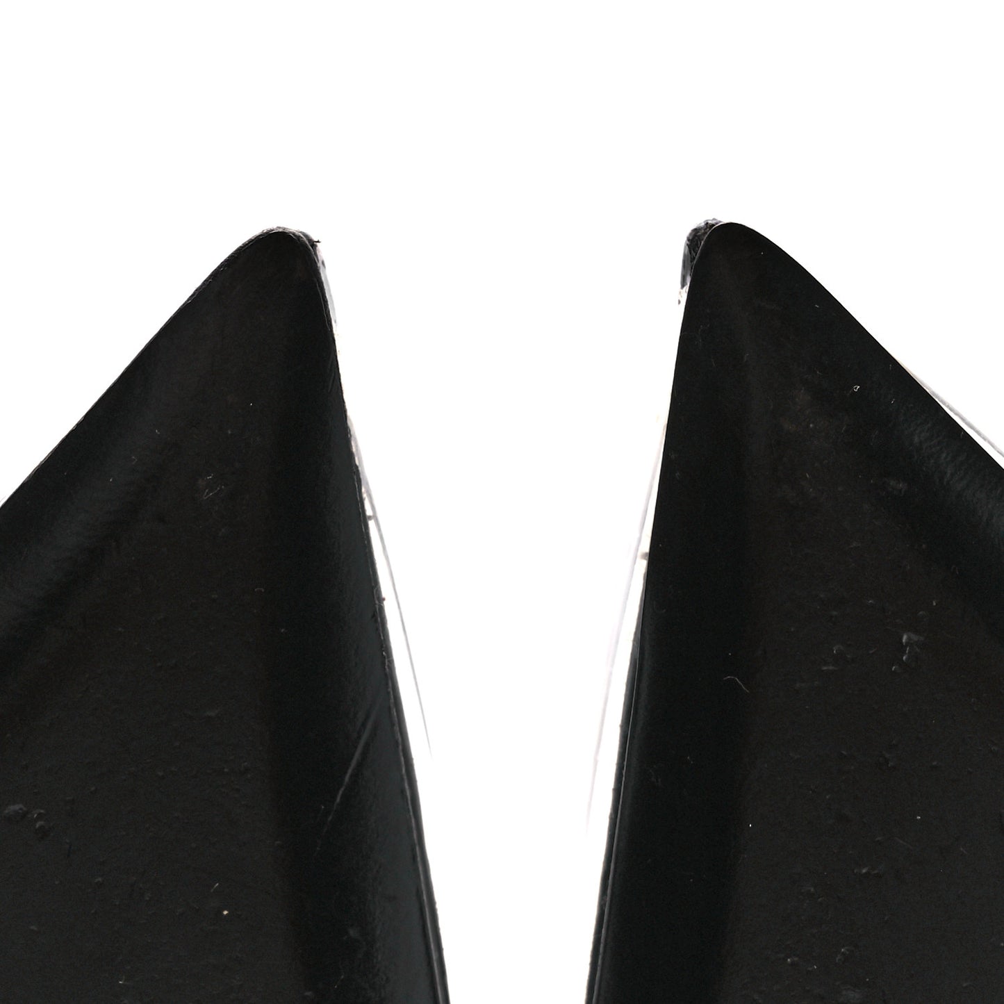 Patent Calfskin PVC Opyum 110 Pump 38 Black Transparent