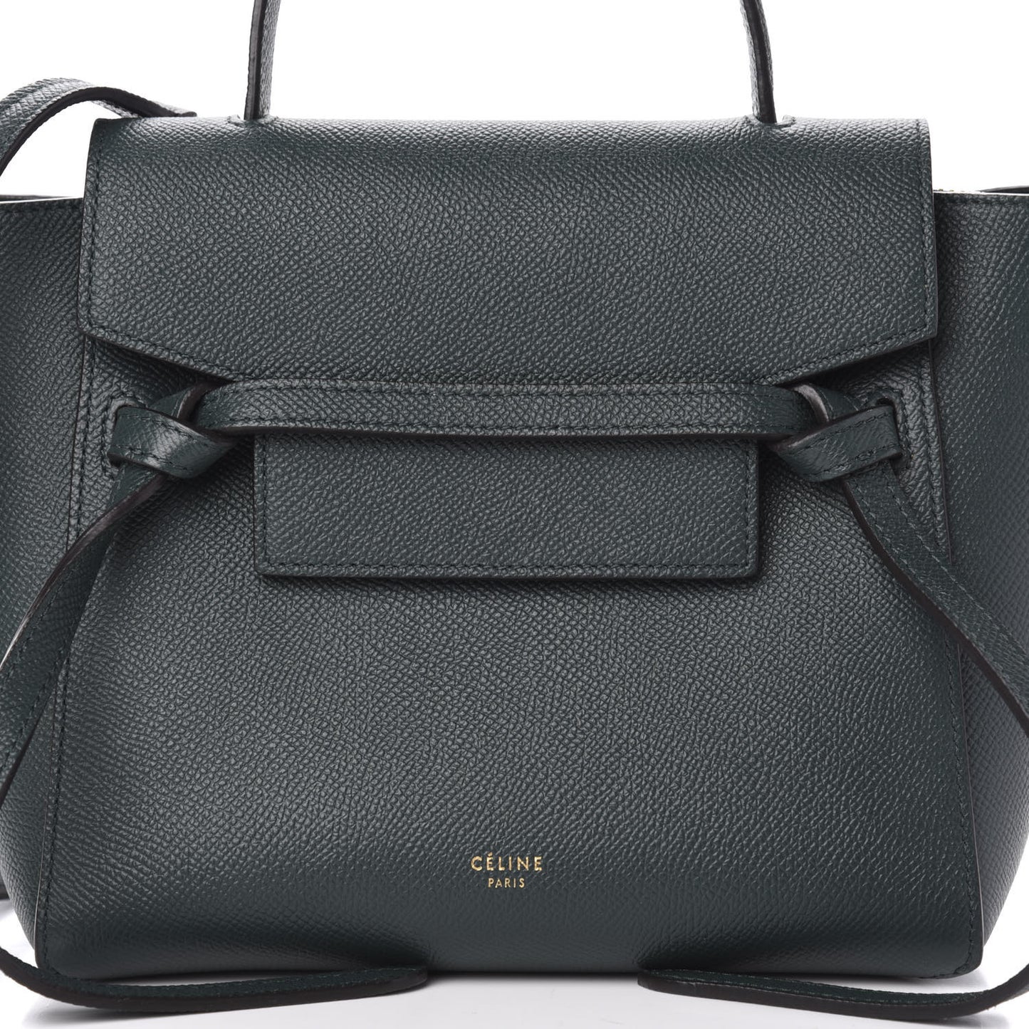 Grained Calfskin Nano Belt Bag Amazone