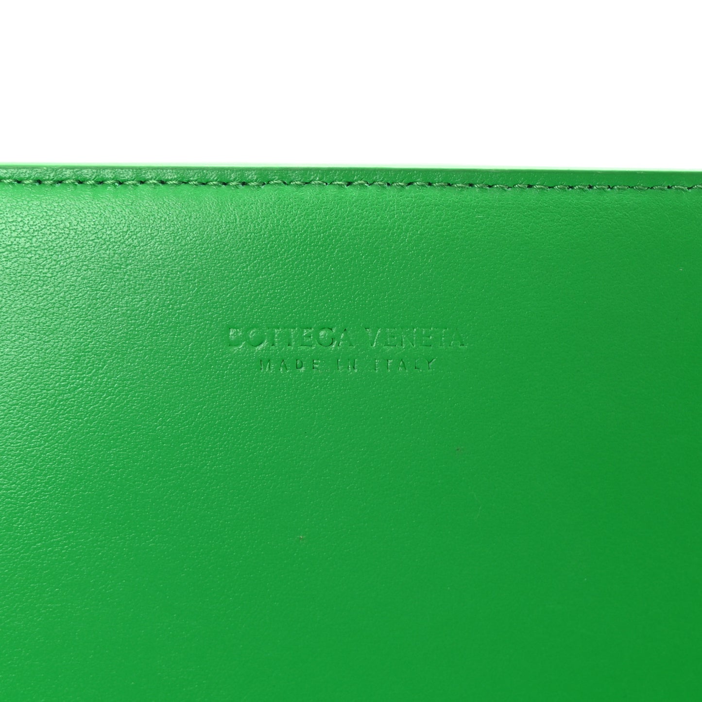 Nappa Intrecciato Flap Pouch Parakeet