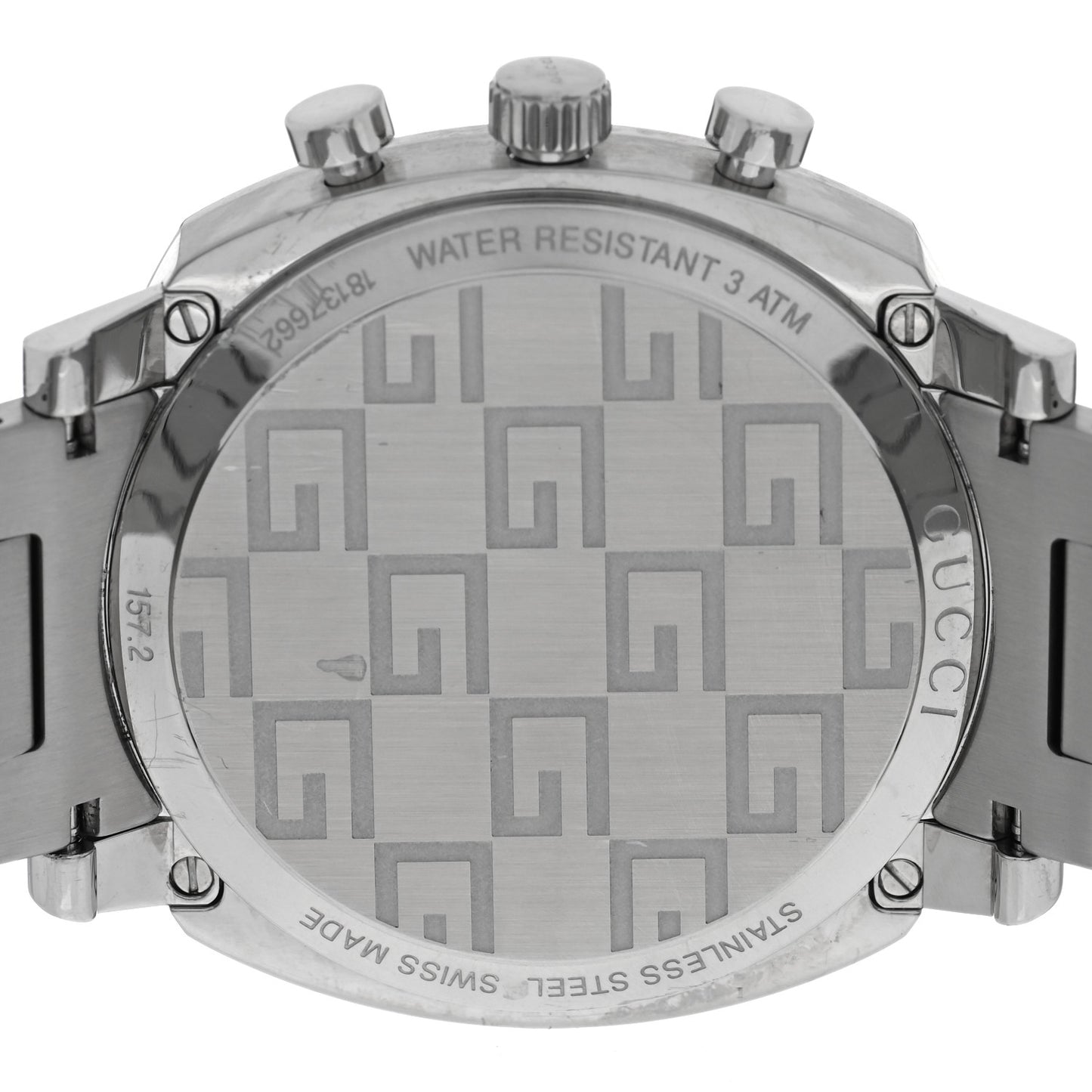 Stainless Steel 40mm Grip Quartz Watch