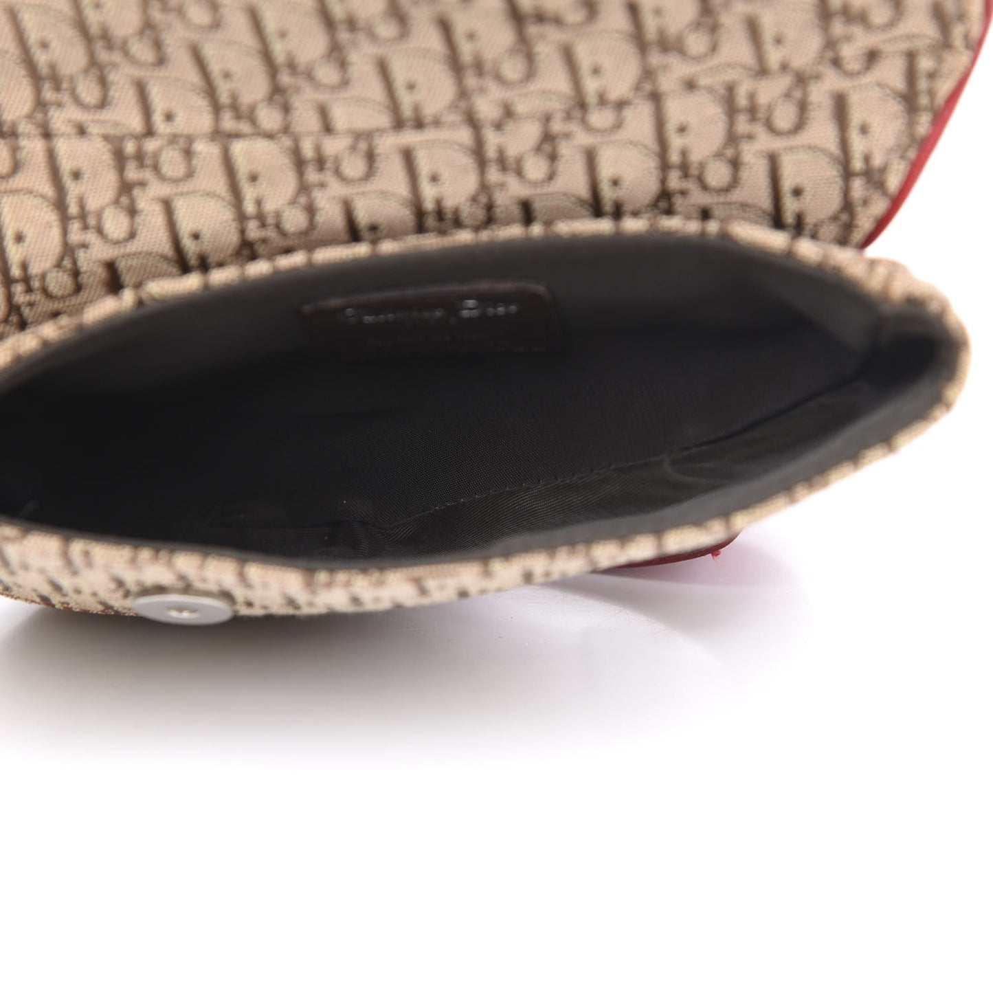 Monogram Rasta Saddle Belt Bag Beige