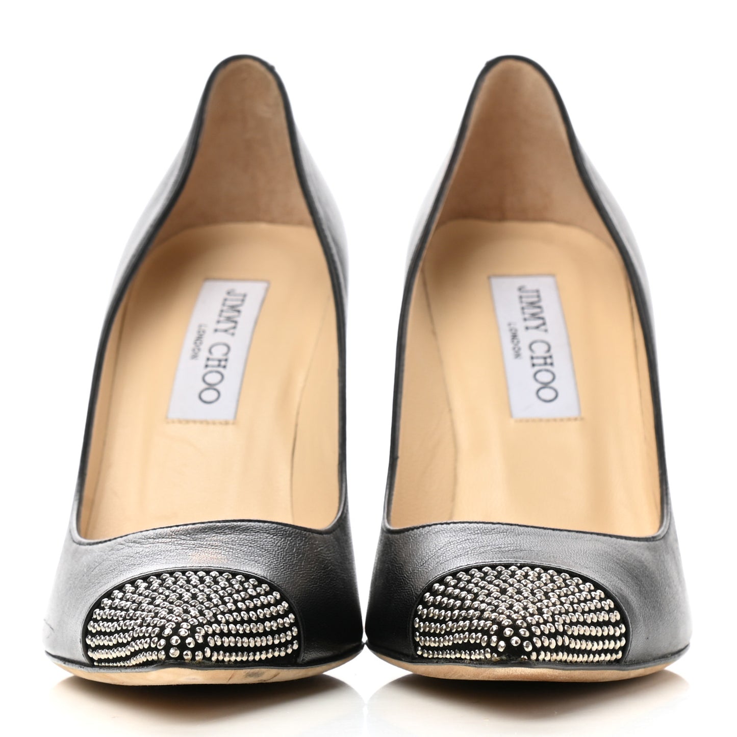 Calfskin Studded Love 85 Pumps 37 Black