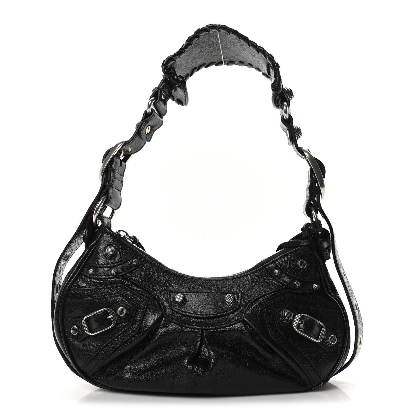 Agneau Arena Le Cagole Shoulder Bag XS Black