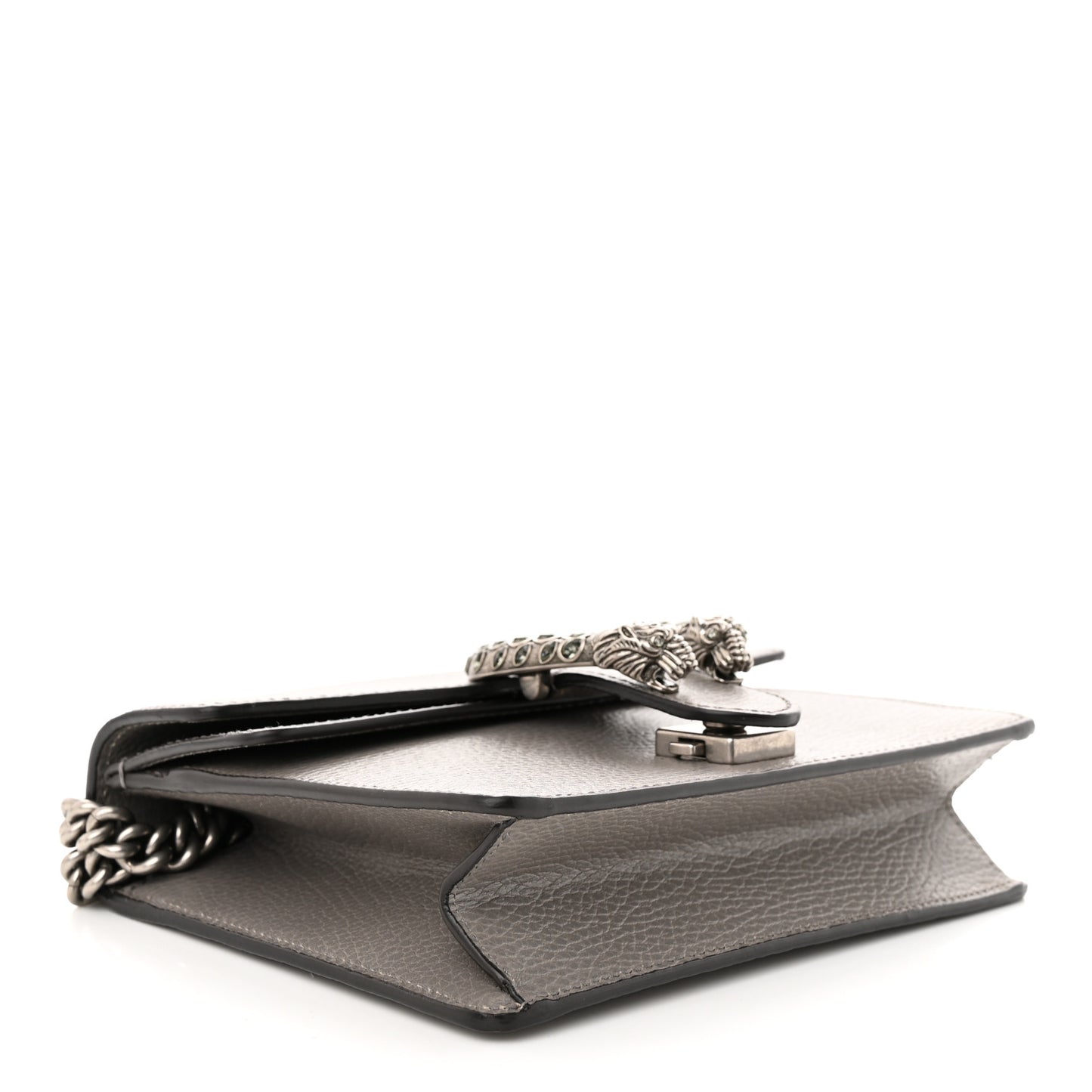 Calfskin Mini Dionysus Shoulder Bag Dusty Grey