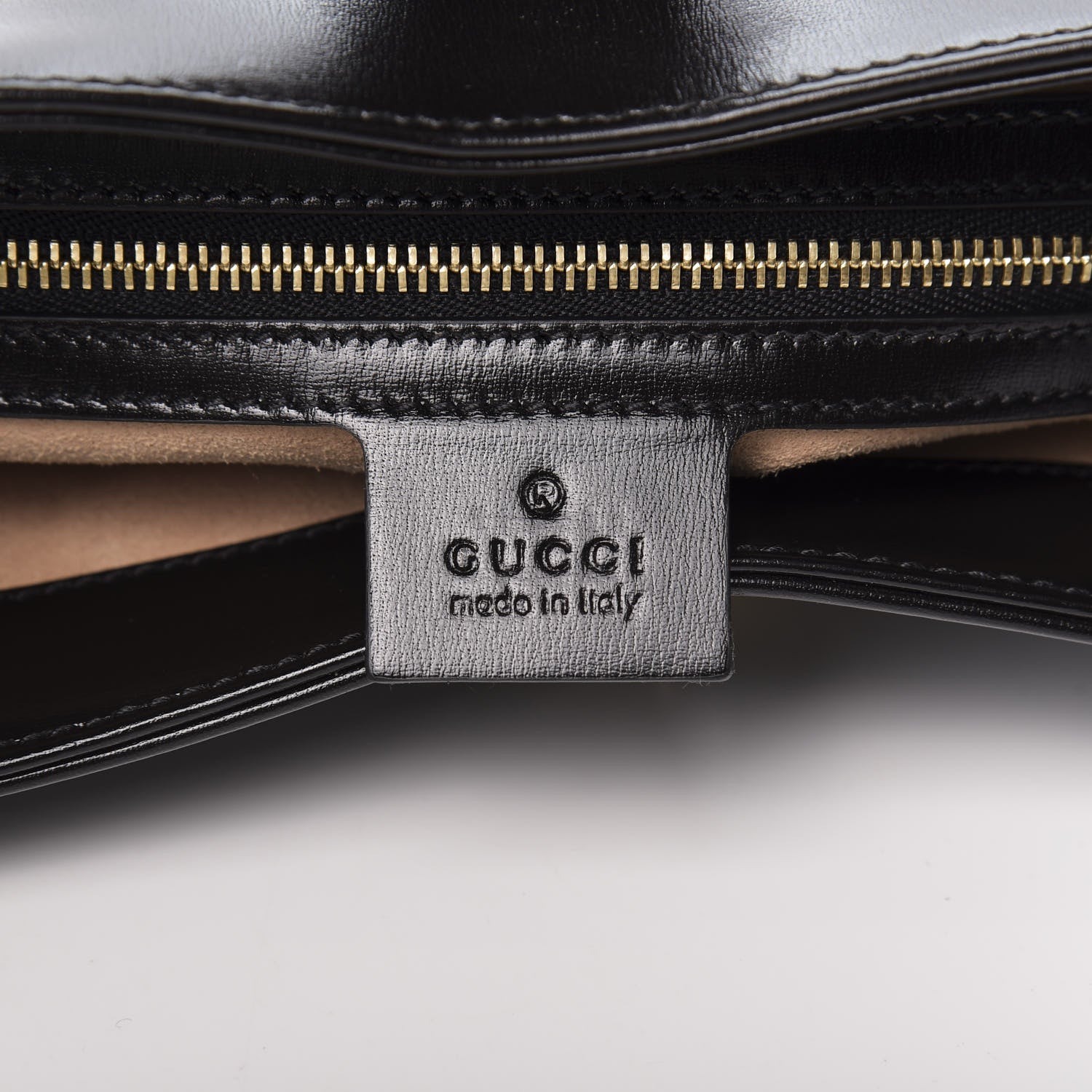 Gucci Boarded Dyana Lux Calfskin Small Jackie 1961 Hobo Black 6 of 11
