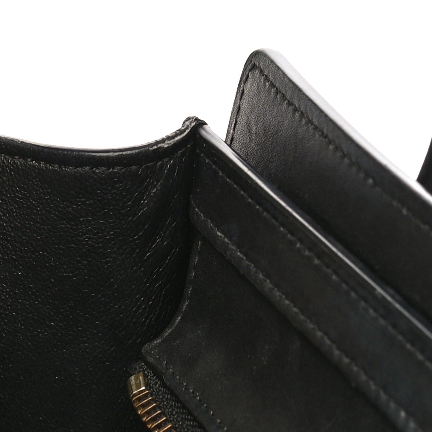 Smooth Calfskin Nano Luggage Black