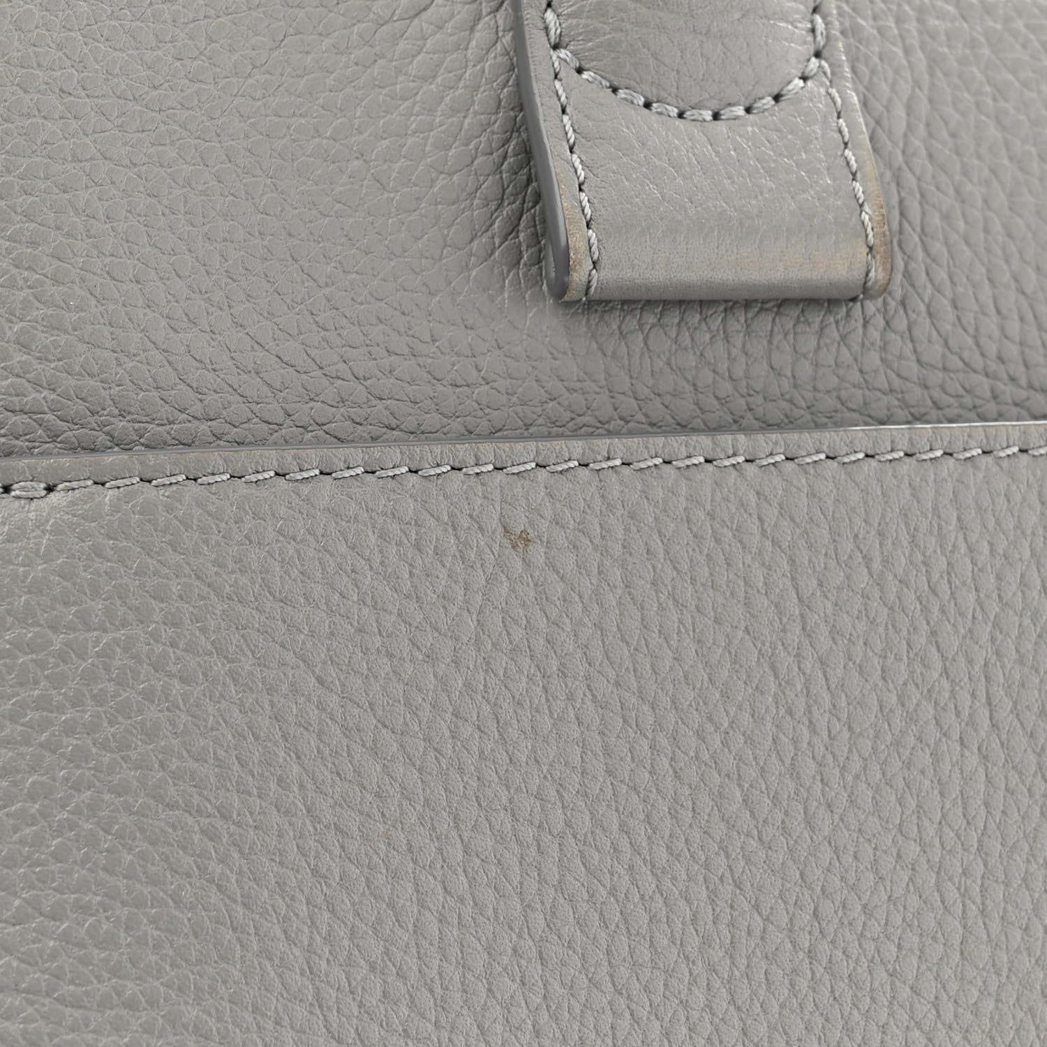 Chanel Grained Calfskin Small Neo Executive Shopper Tote Grey 14 of 17