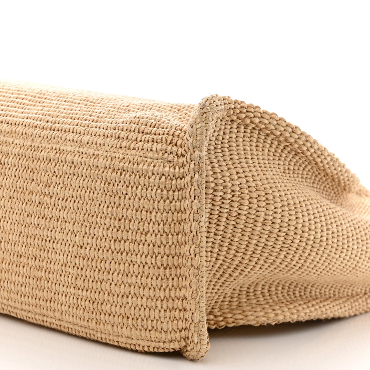 Raffia Large G Shopping Tote Natural