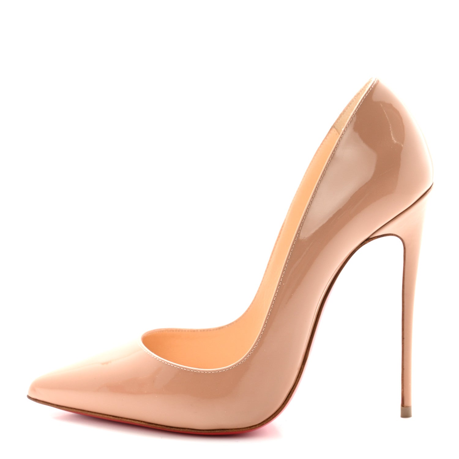 ＊Christian Louboutin ルブタン 120 ベージュ　サイズ37 Christian Louboutin Patent So Kate 120 Pumps 37 Nude 1887313