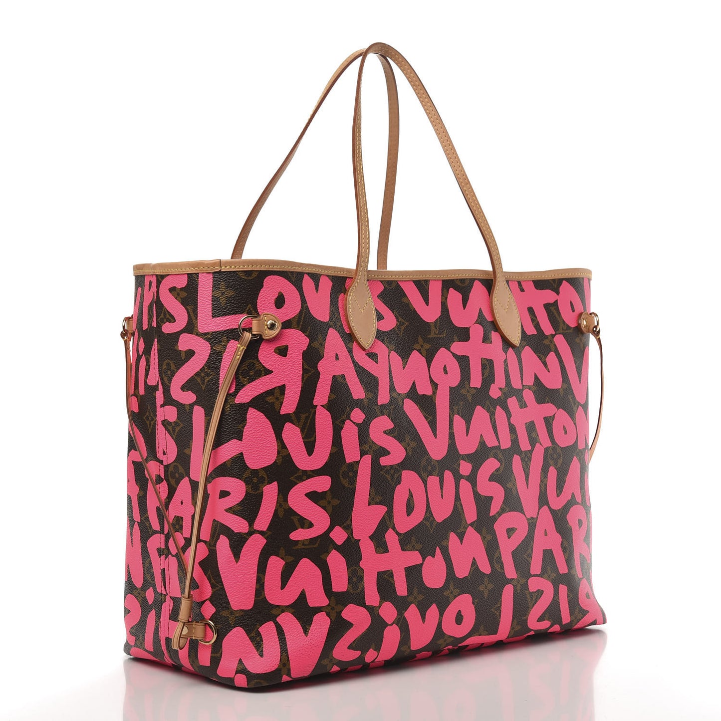 Monogram Graffiti Neverfull GM Fuchsia