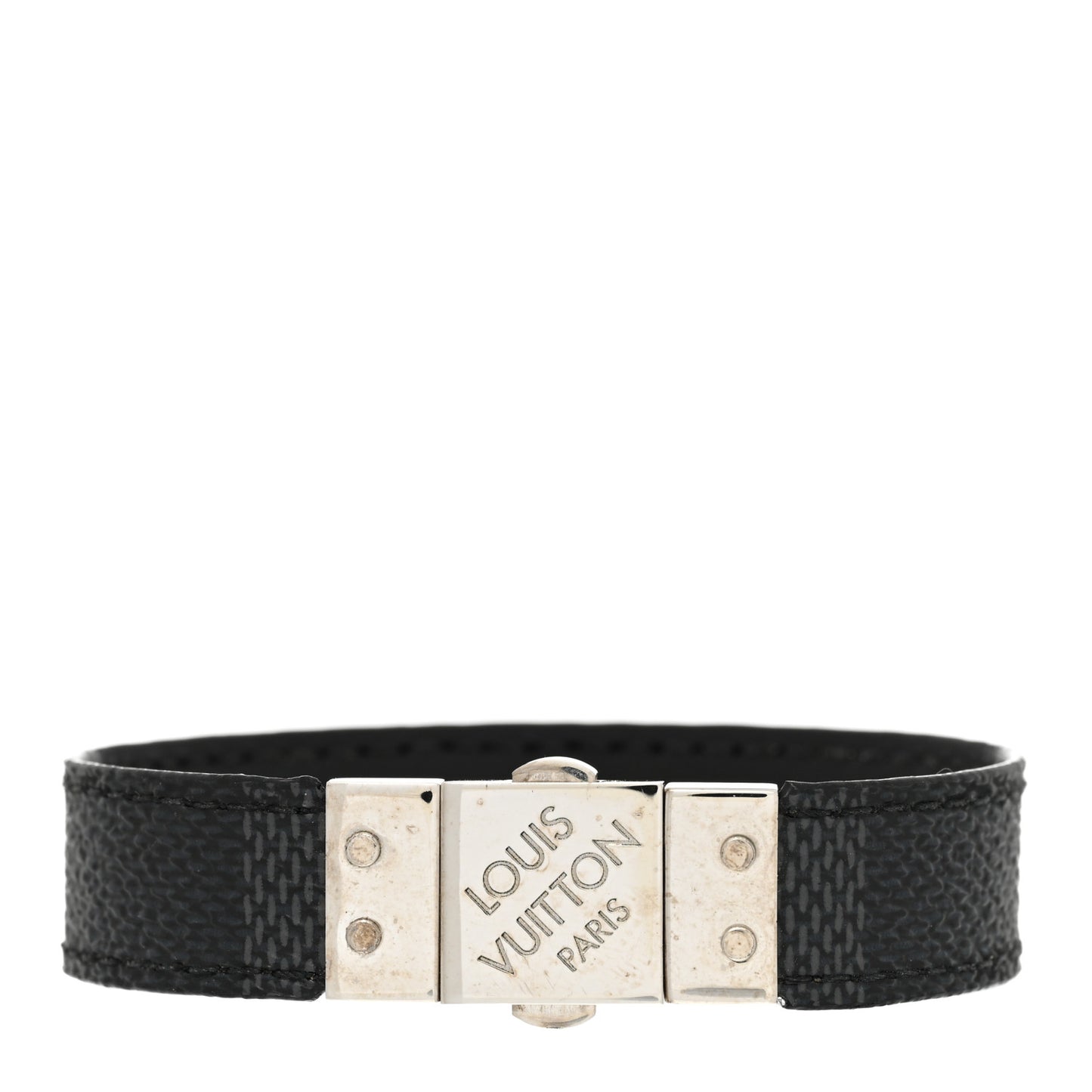 Damier Graphite Check It Reversible Bracelet