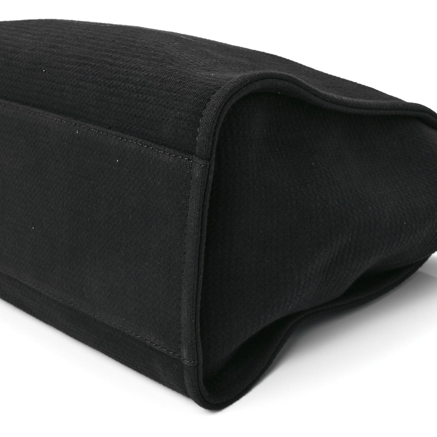 Mixed Fibers Medium Deauville Tote Black