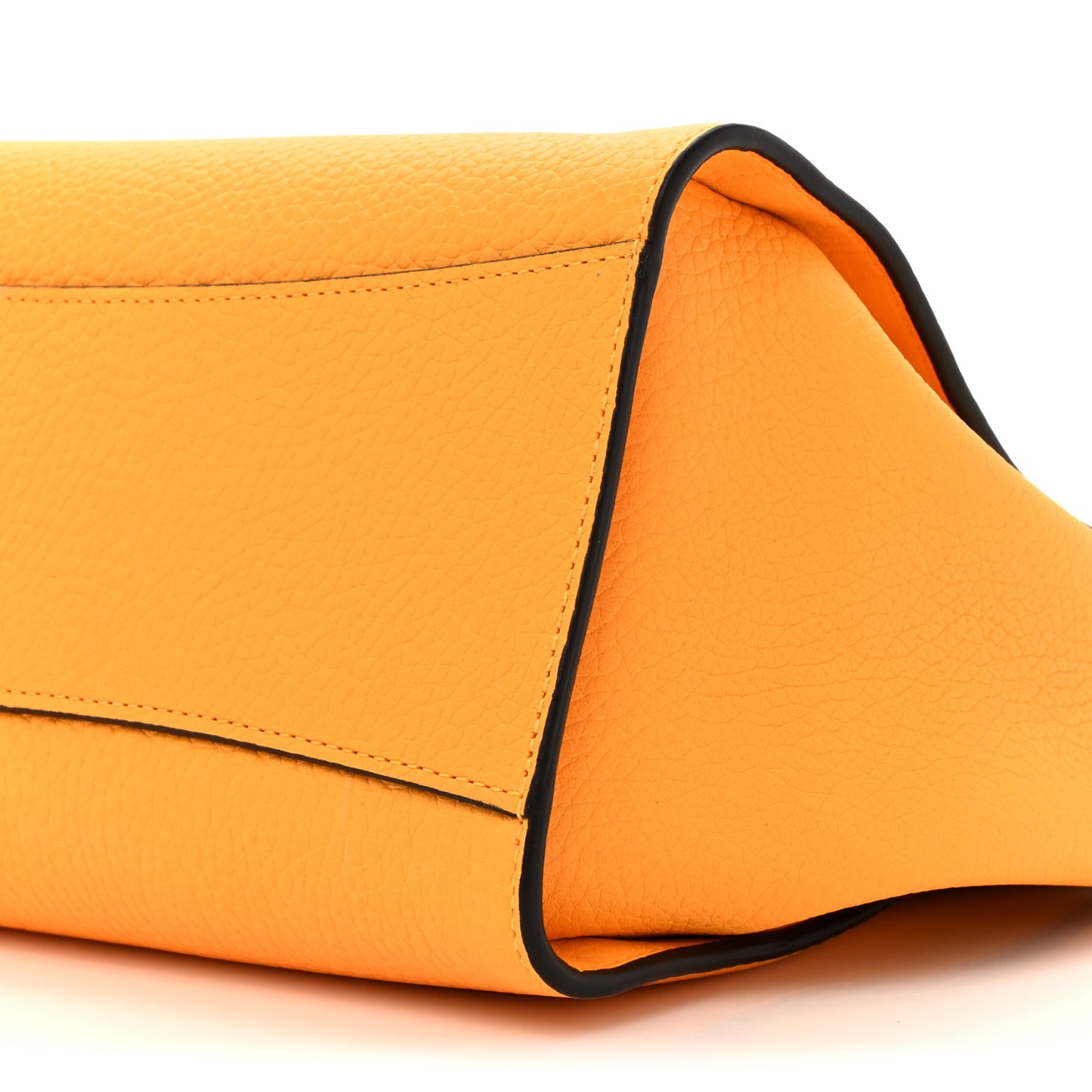 Heavy Grain Small Iris Tote Double Yellow