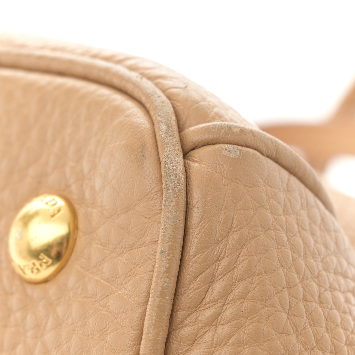 Vitello Daino Shopping Tote Noisette