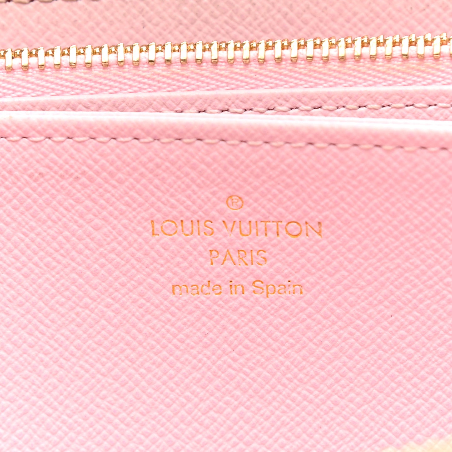 Monogram Giant By The Pool Zippy Wallet Light Pink