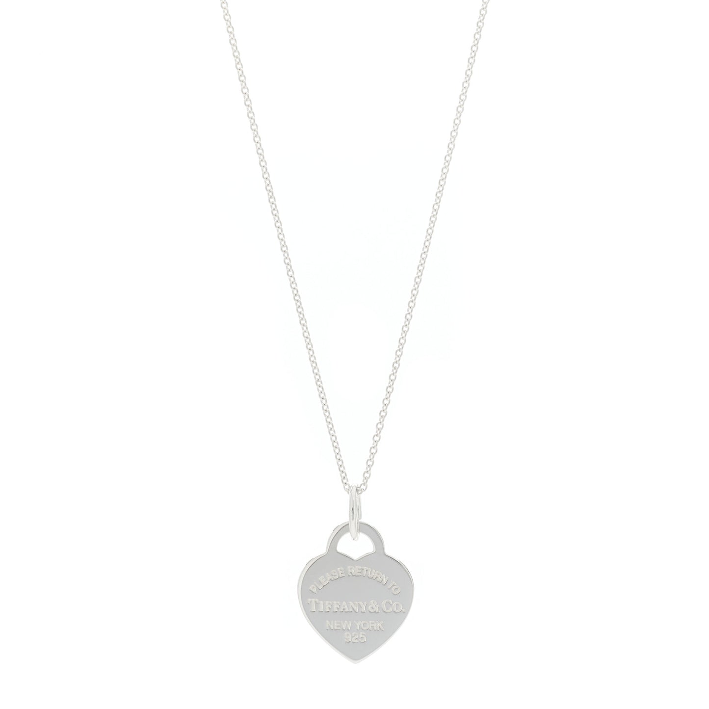 Sterling Silver Return To Tiffany Heart Pendant Necklace