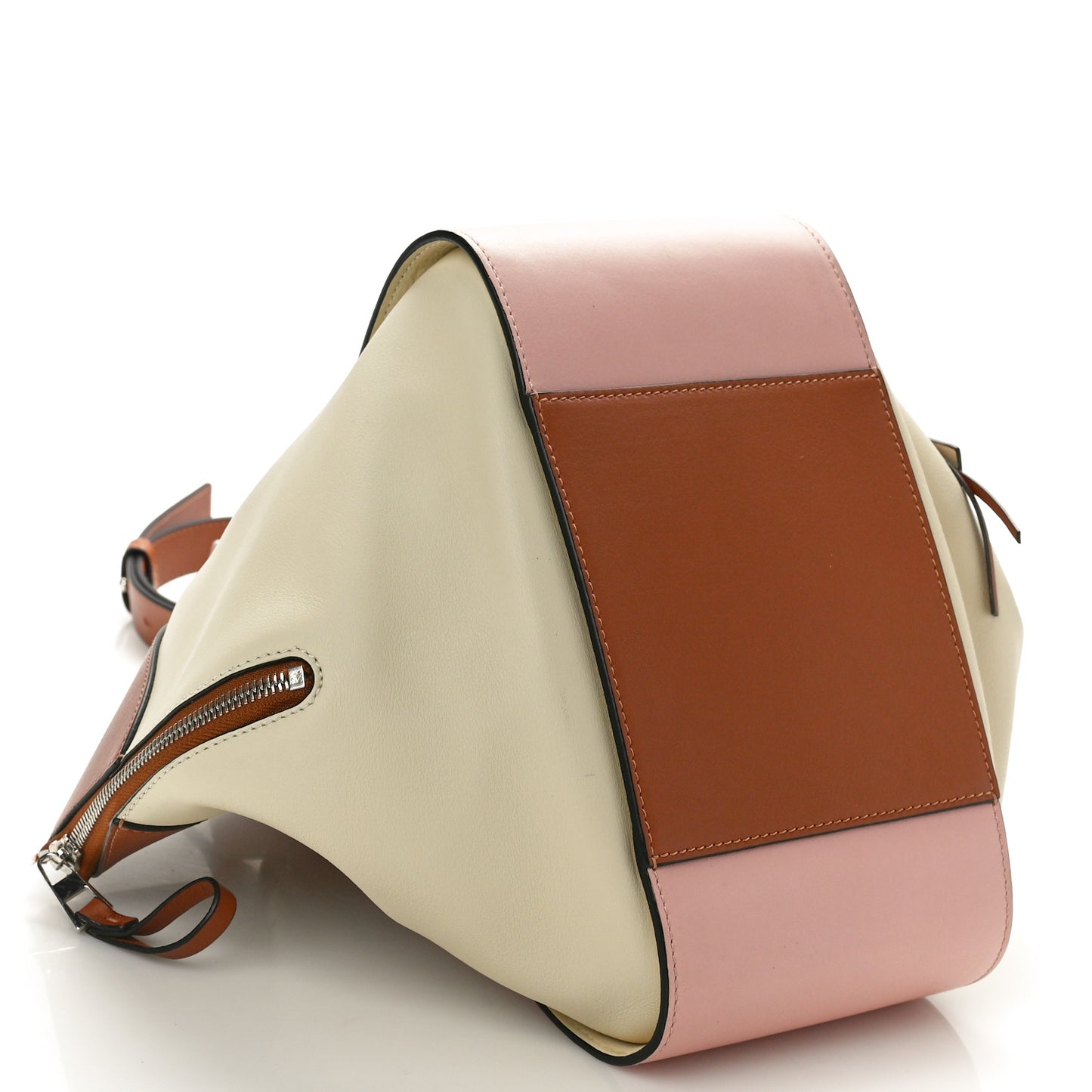 Calfskin Small Hammock Shoulder Bag Peach