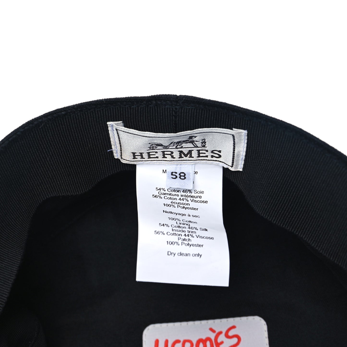 Cotton Giulietta Seashell Cap 58 Black