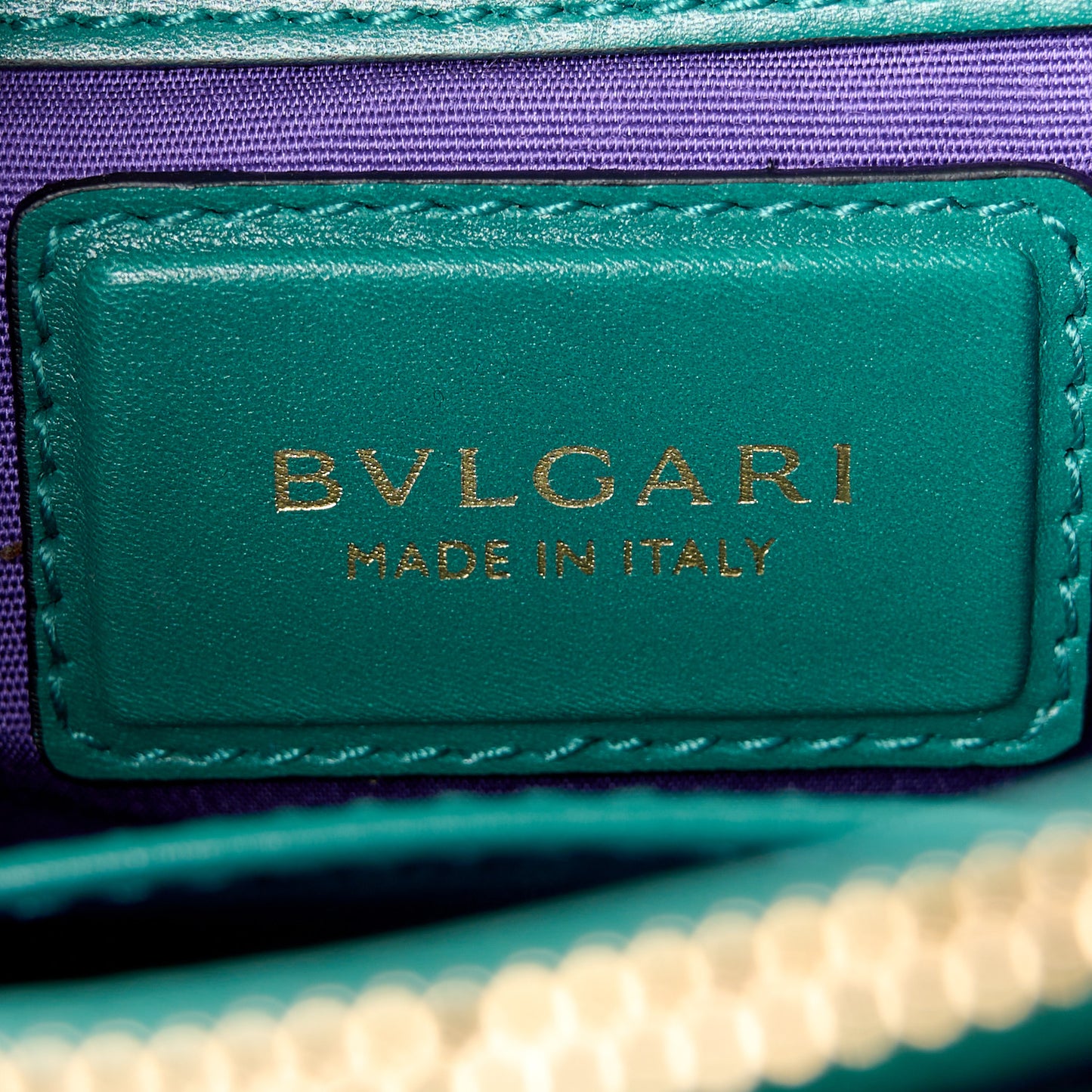 Calfskin Serpenti Forever Shoulder Bag Emerald Green