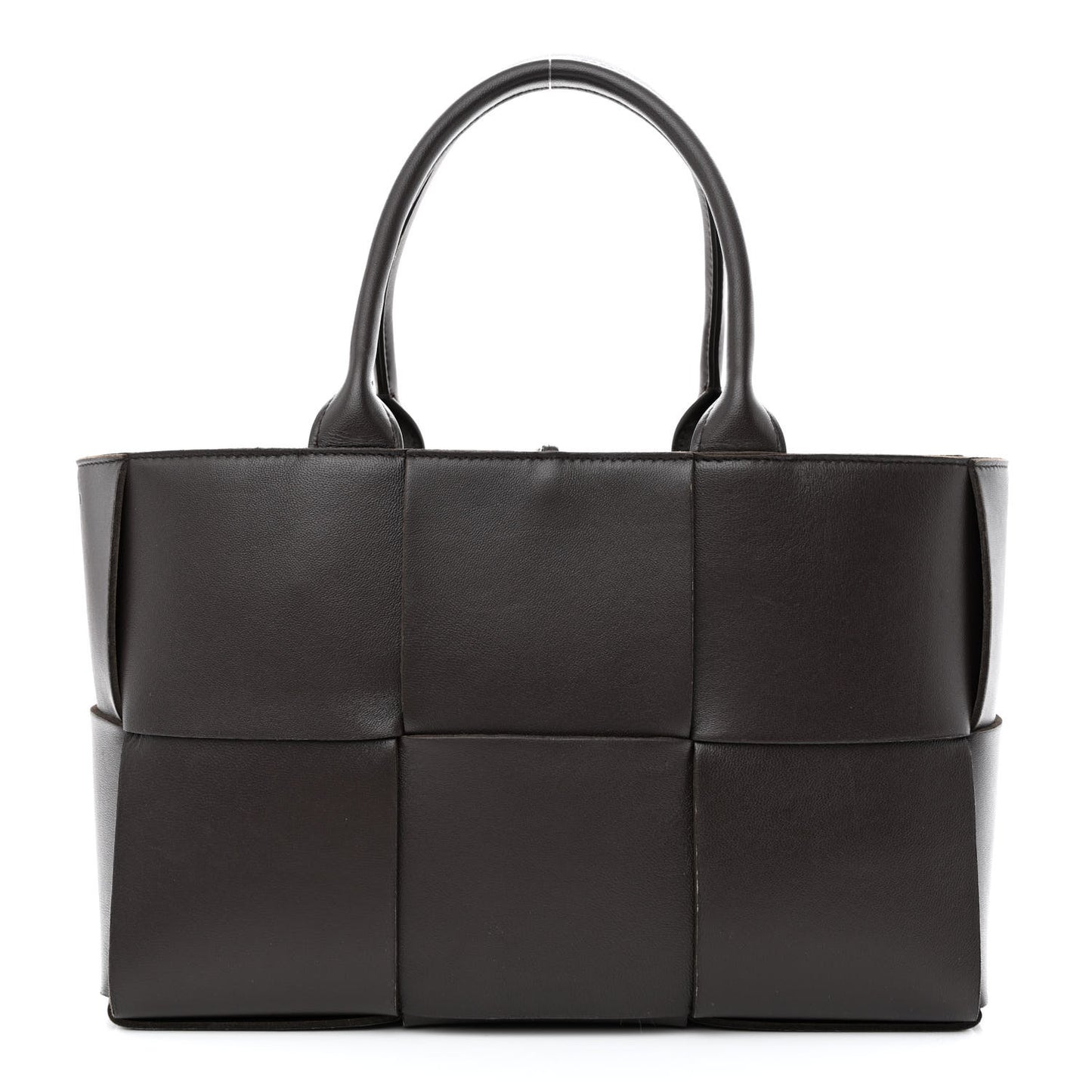 Nappa Maxi Intrecciato Small Arco Tote Fondant
