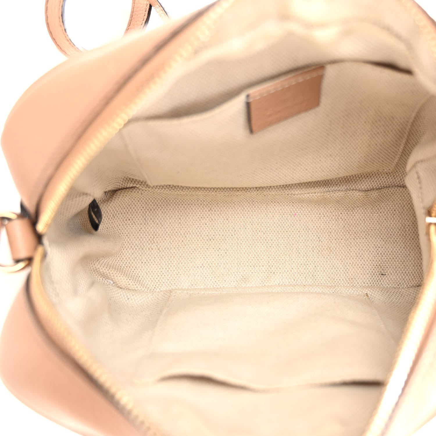 Gucci Pebbled Calfskin Small Soho Disco Bag Camelia 5 of 11
