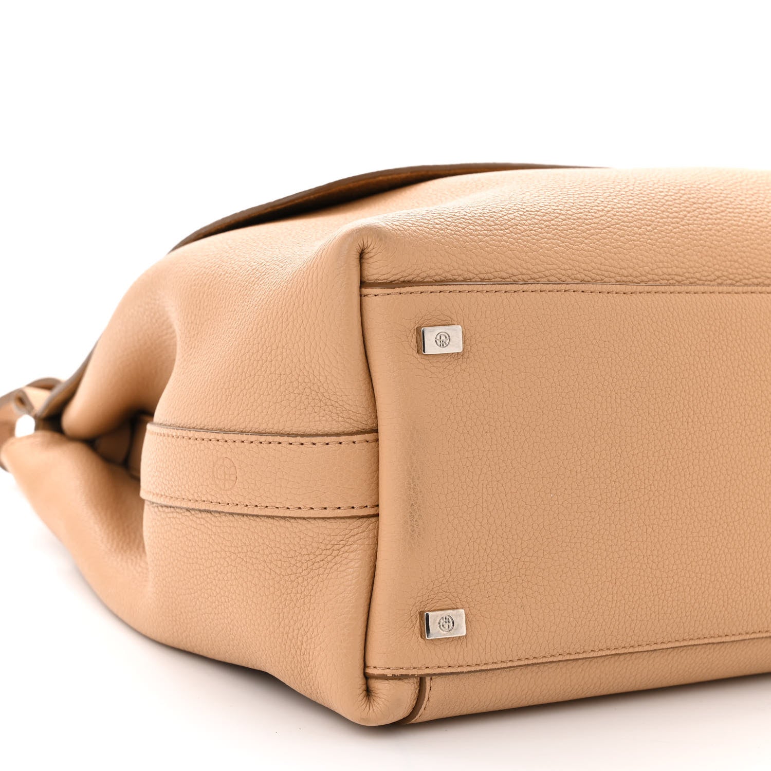 The Row Grained Calfskin Top Handle 14 Bag Tan 7 of 9