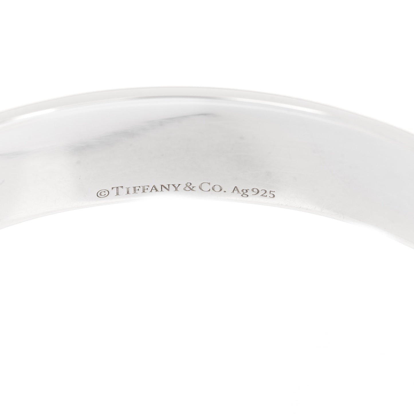 Sterling Silver Diamond Return To Tiffany Narrow Cuff Bracelet