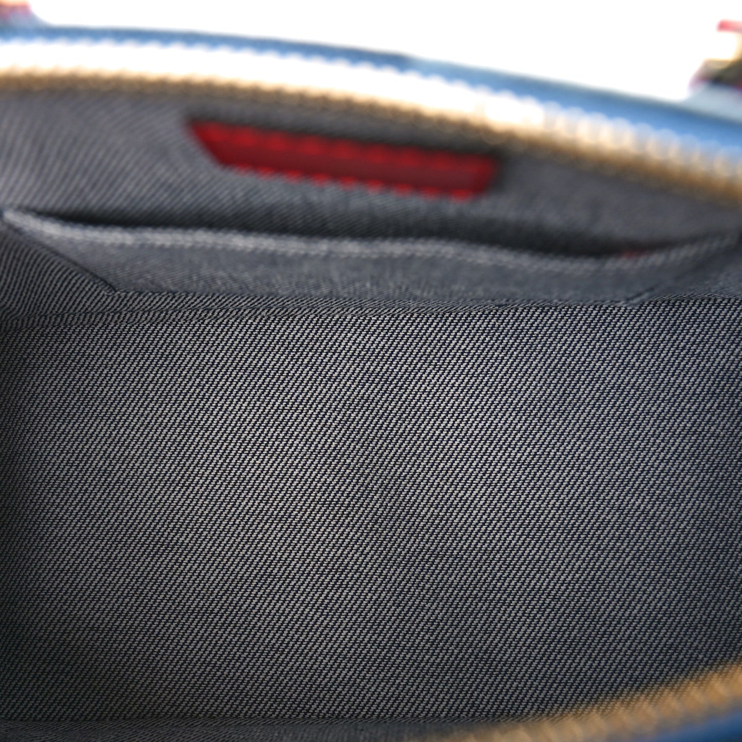 Denim Damier Monogram Patchwork Alma BB
