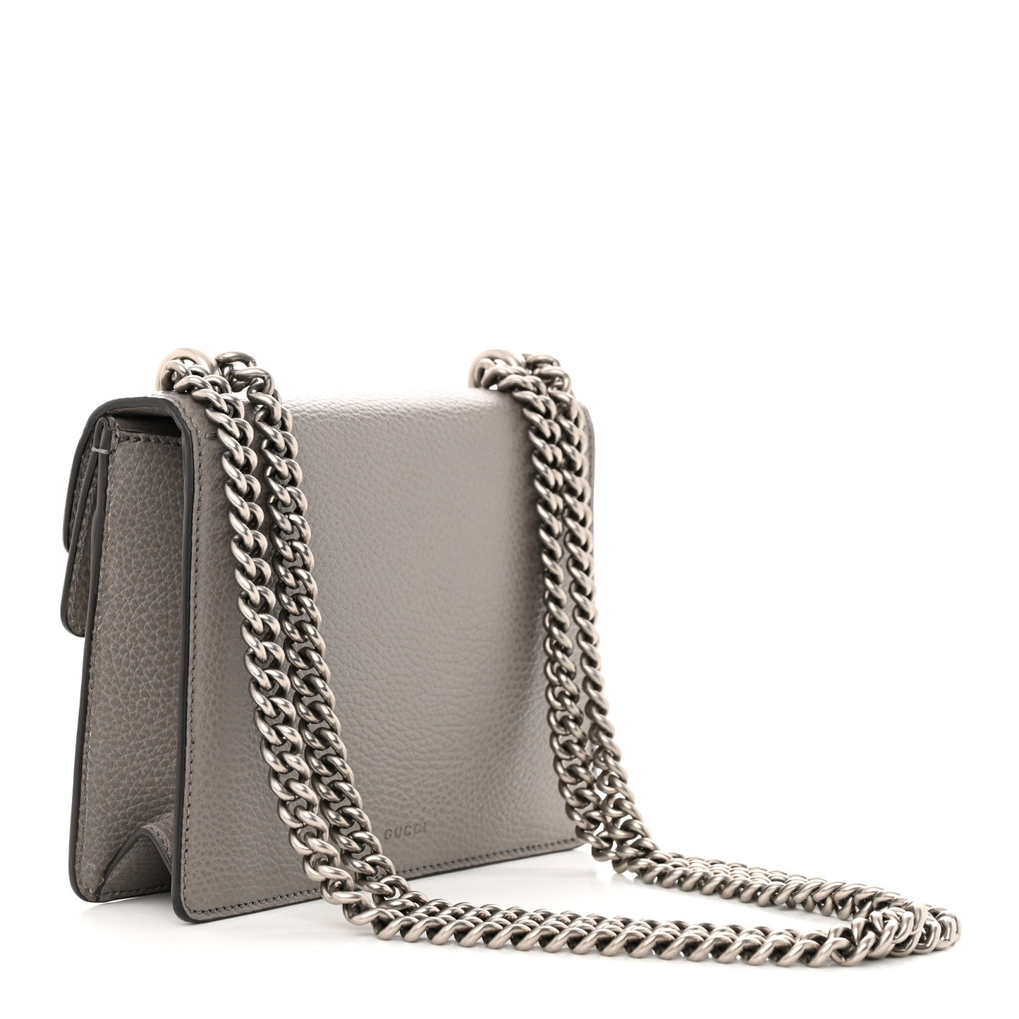 Calfskin Mini Dionysus Shoulder Bag Dusty Grey