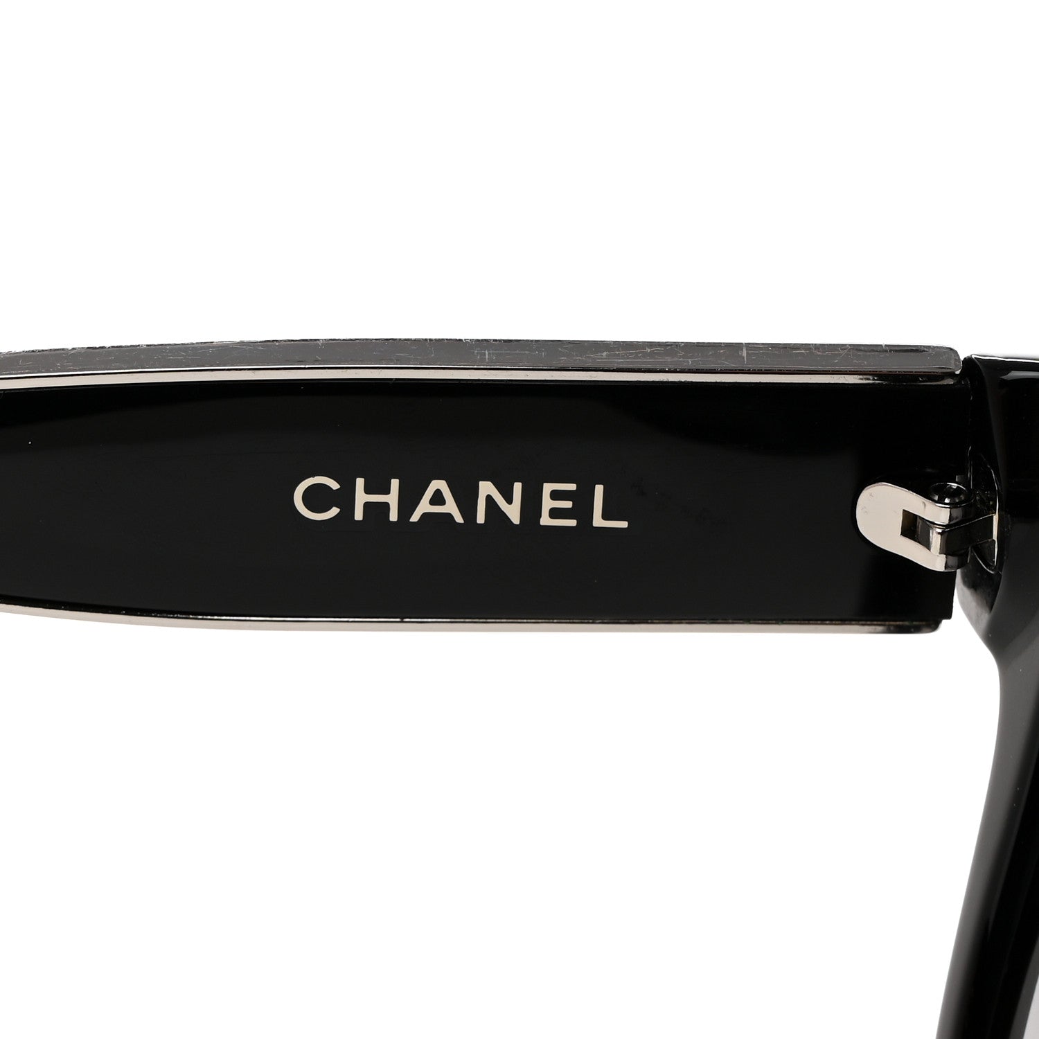 Chanel Mirrored CC Sunglasses 5270 Black Silver 5 of 7
