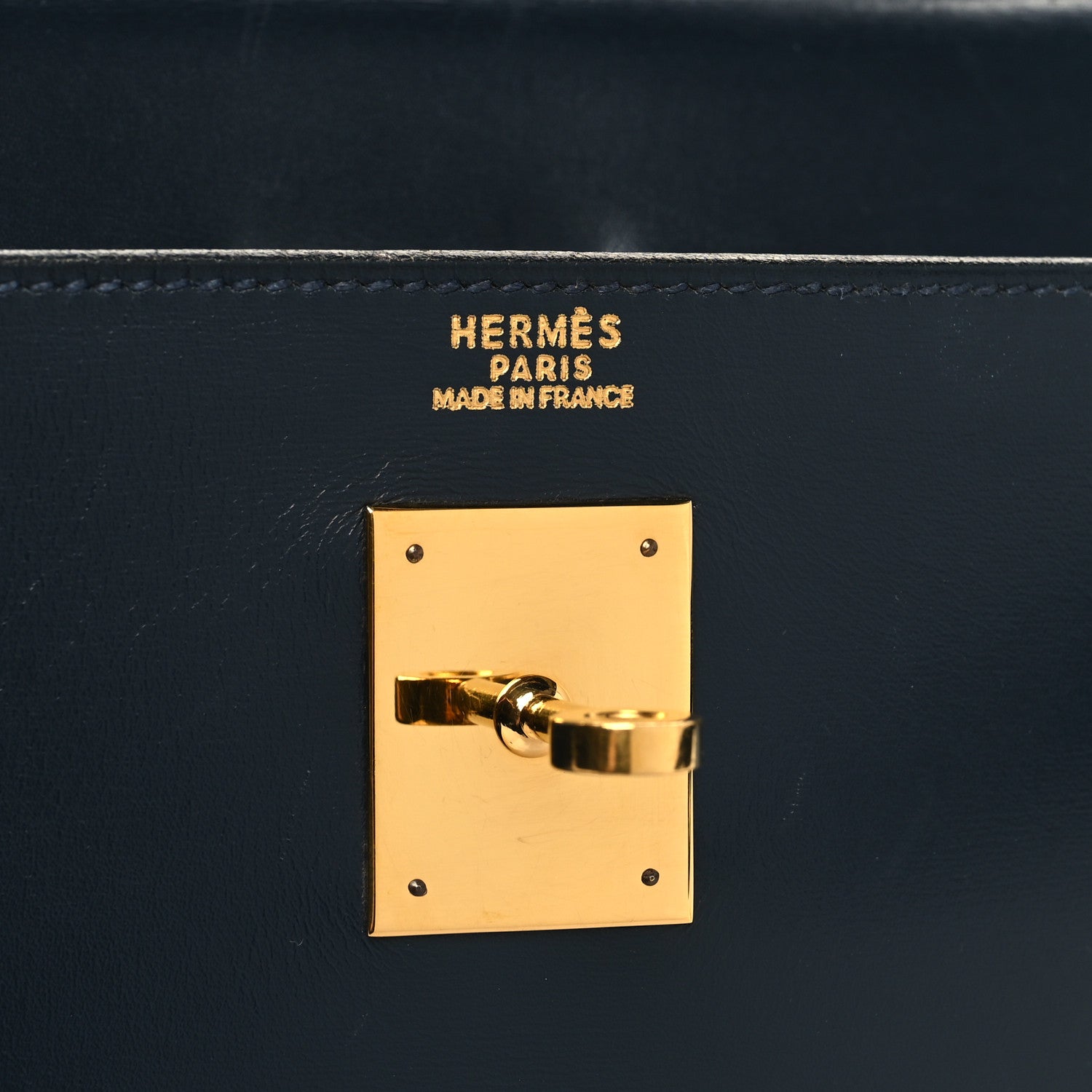 Hermes Box Kelly Retourne 32 Indigo 6 of 15