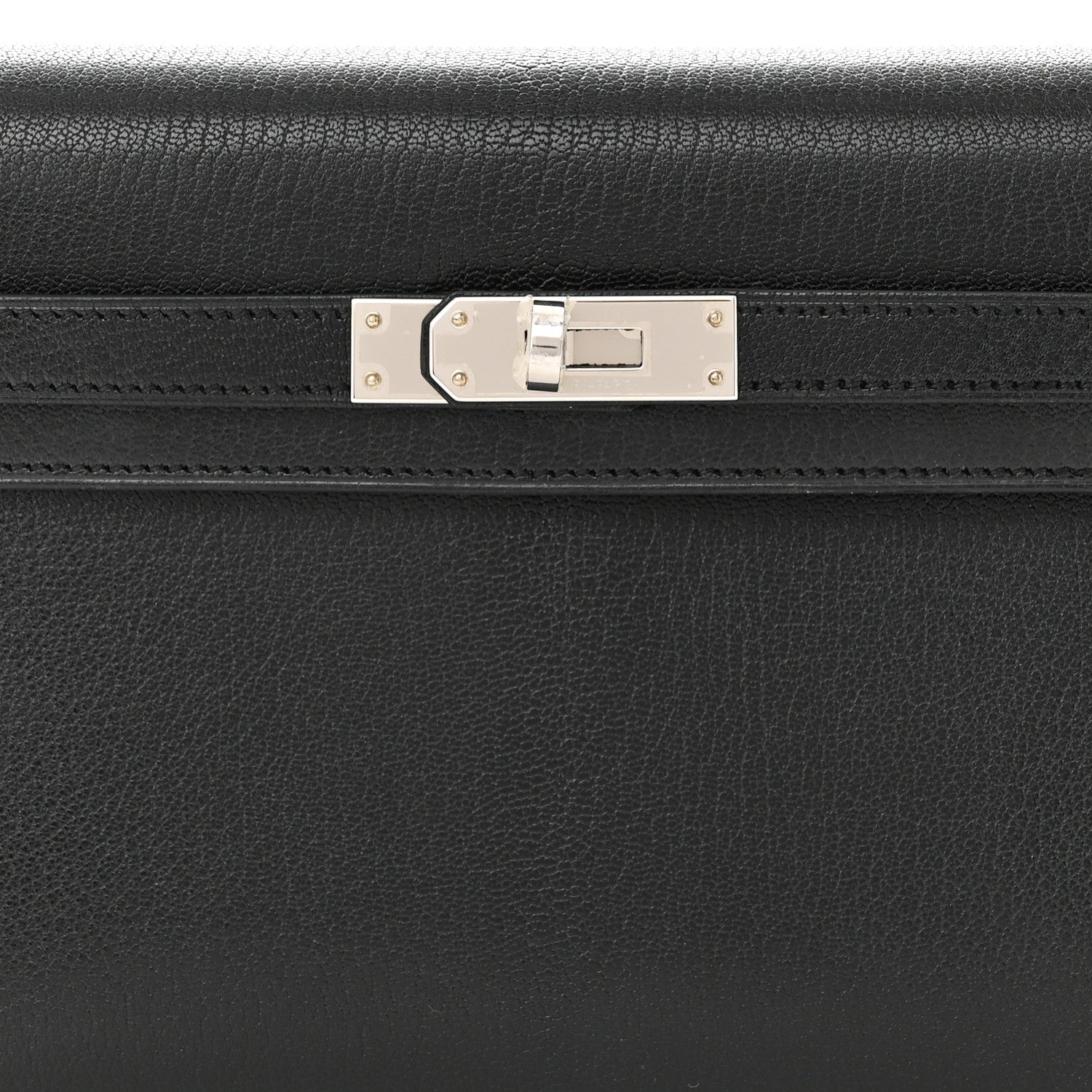 Hermes Chevre Chamkila Kelly Elan Black 8 of 11