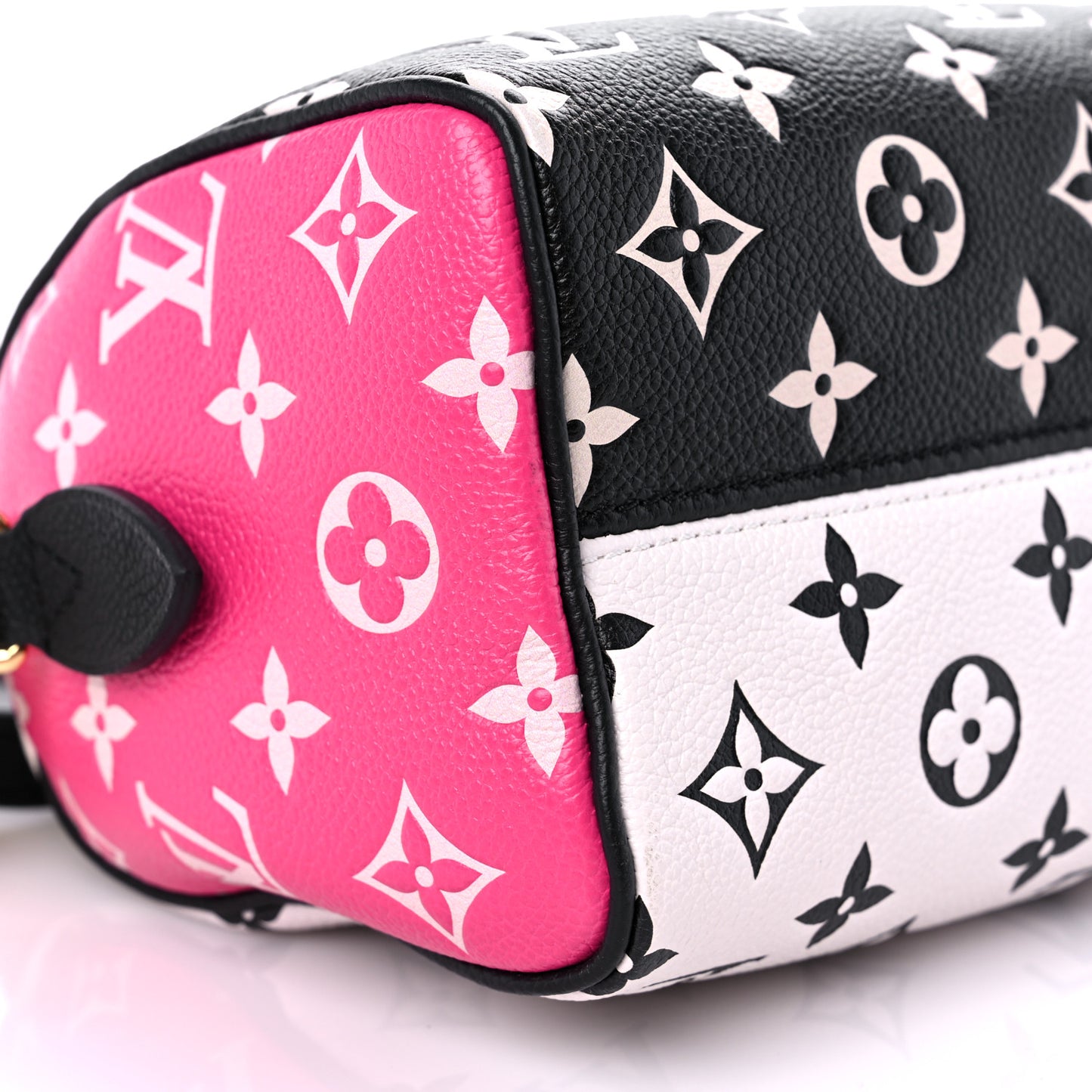 Empreinte Monogram Spring in the City Speedy Bandouliere 20 Black White Pink