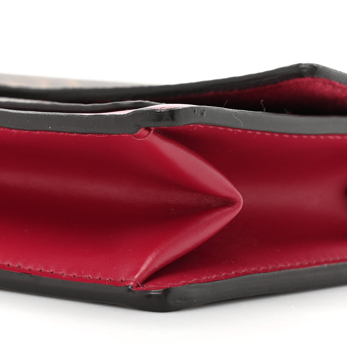 Monogram Flore Chain Wallet Fuchsia